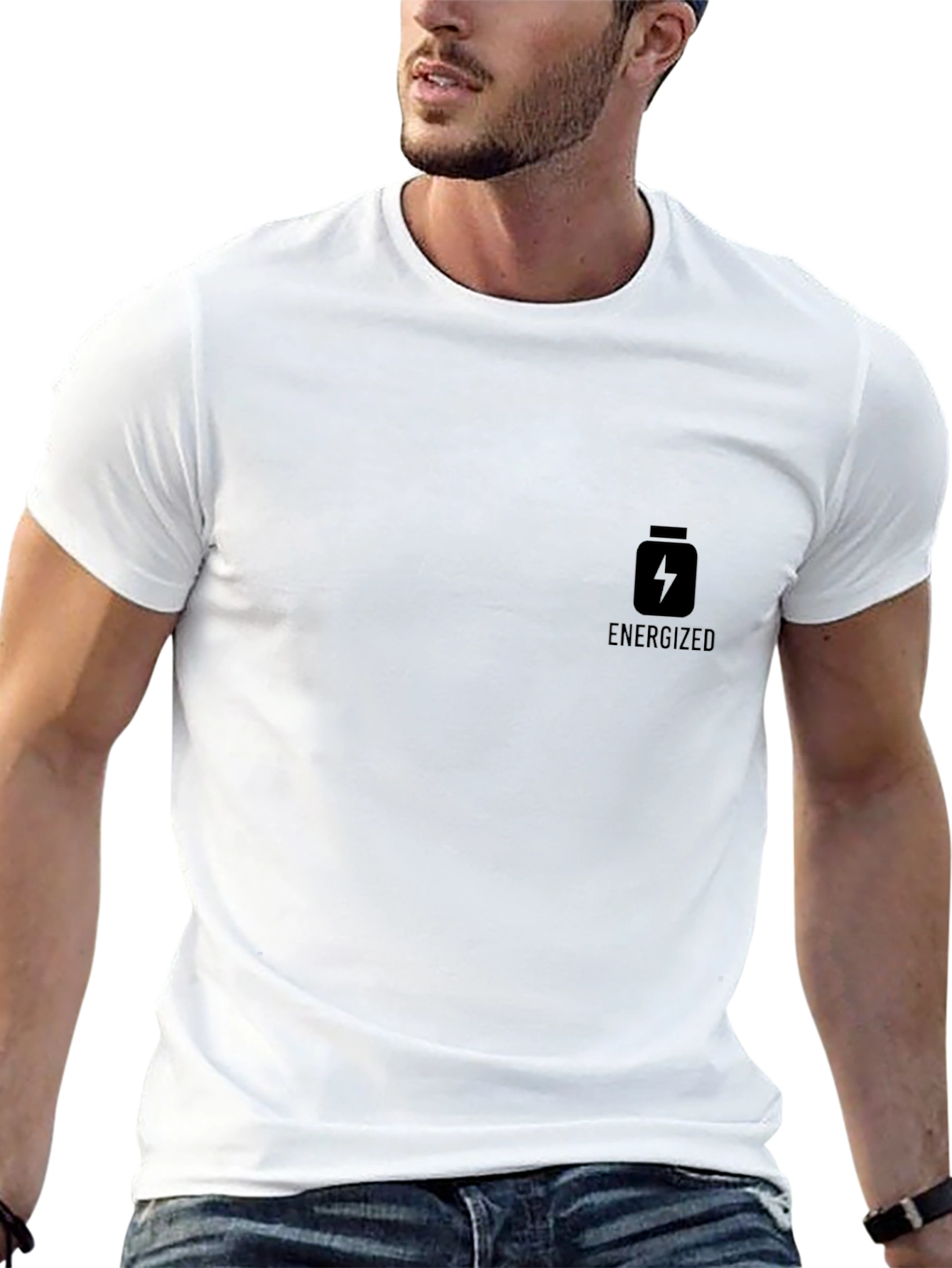 Energized Graphic T-Shirt - Black