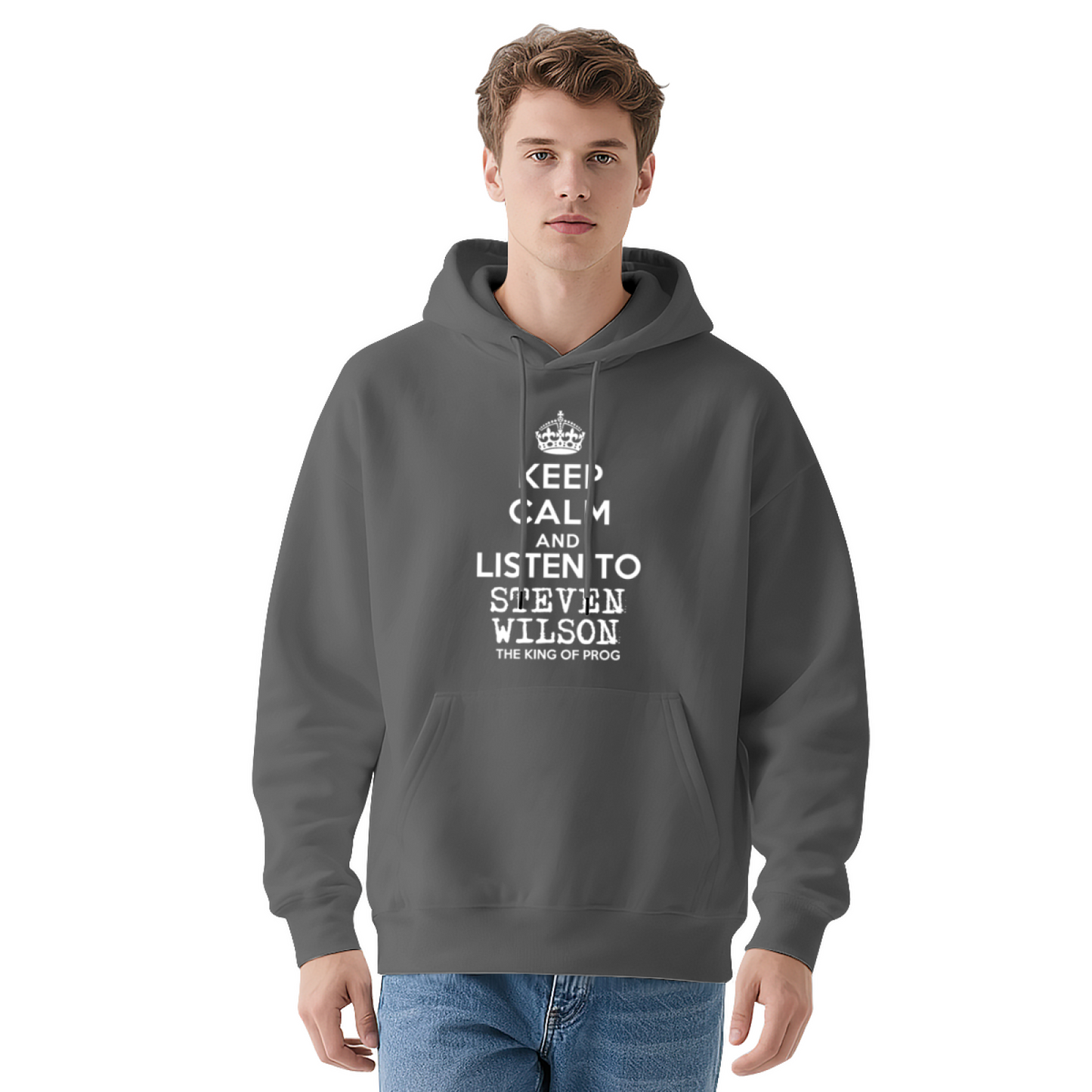Keep Calm And Listen To Steven Wilson Prog Rock Fan Hoodie, Soft Comfort Fabric