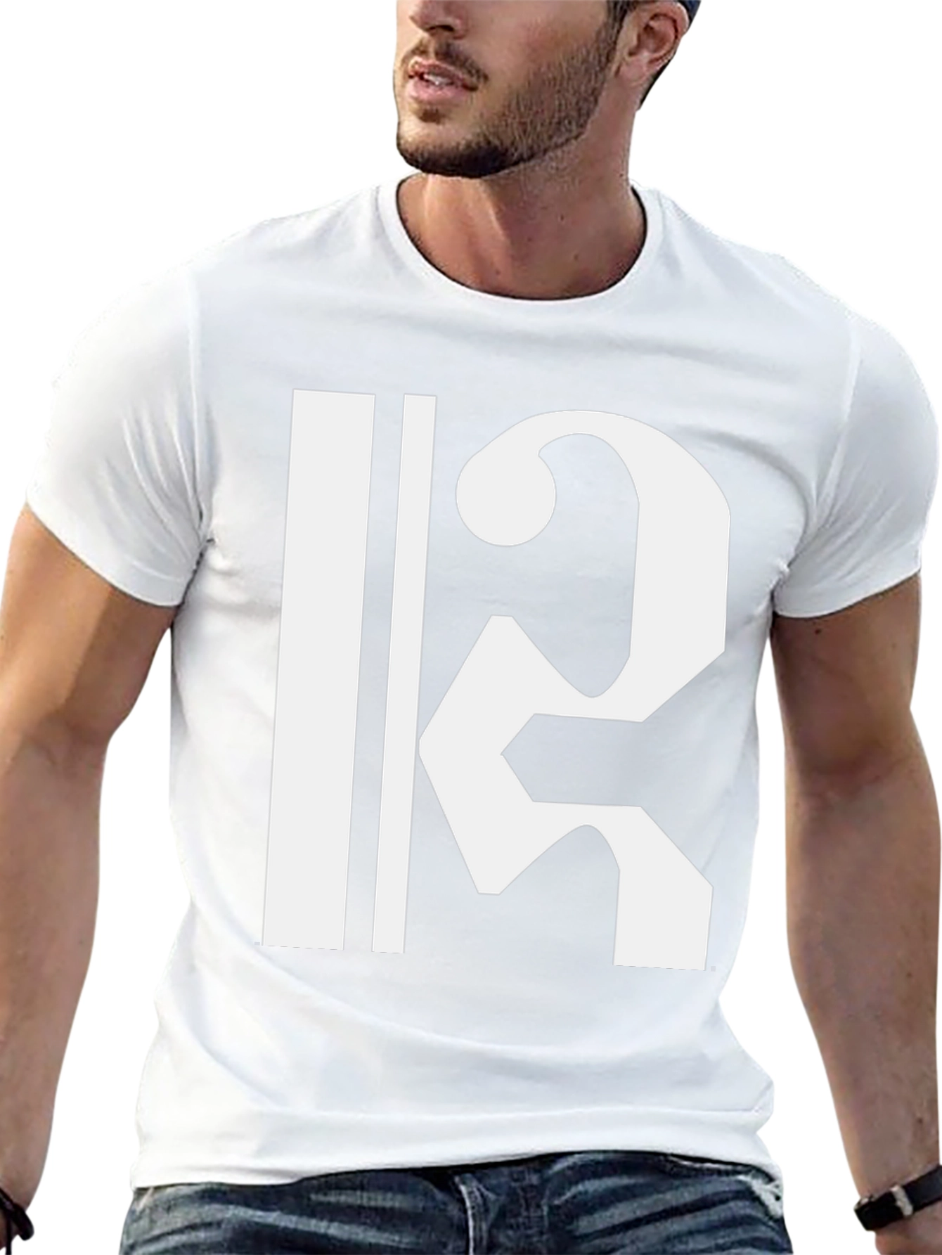 Bass Clef T-Shirt - Music Lovers Tee