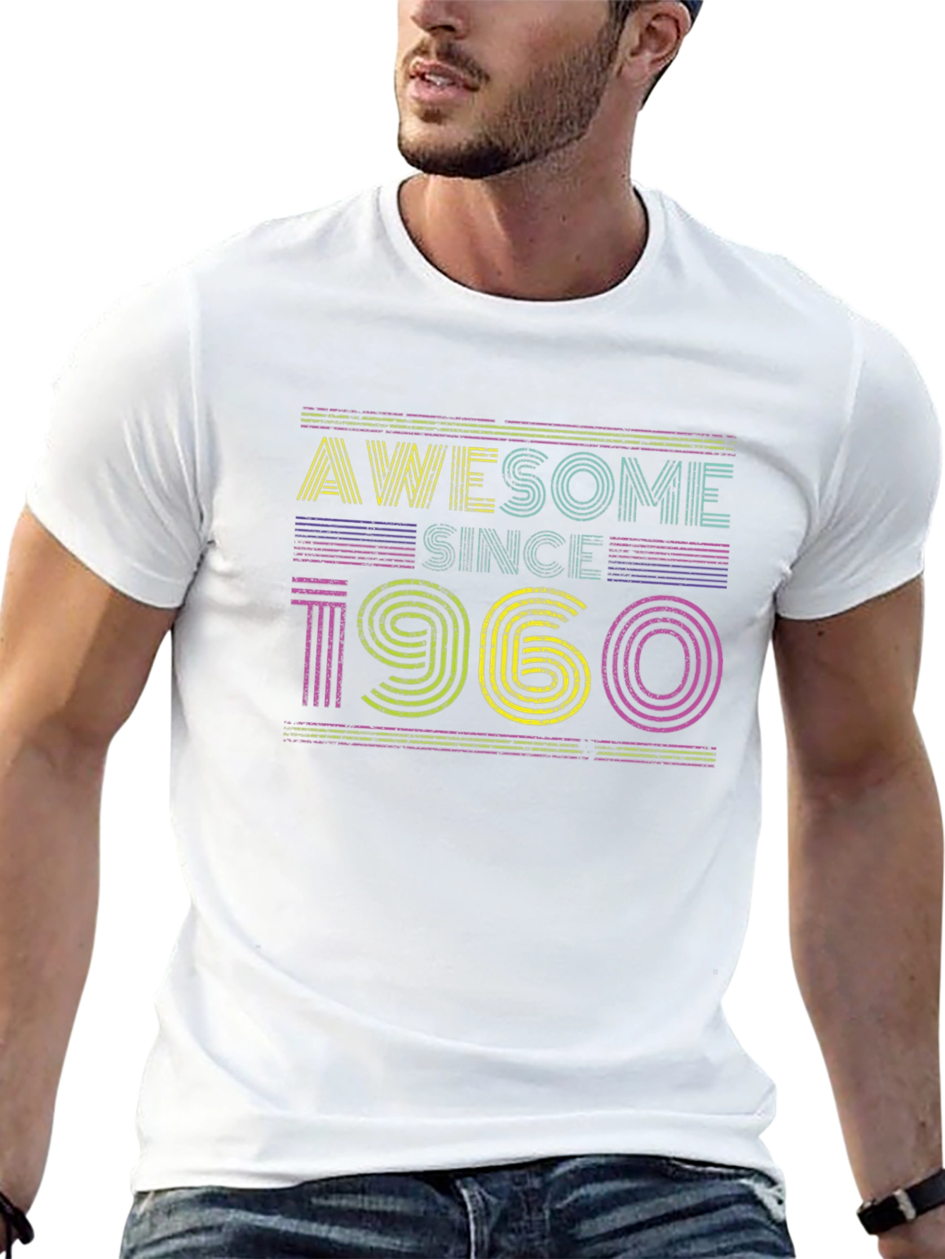 Awesome Since 1960 Graphic Tee