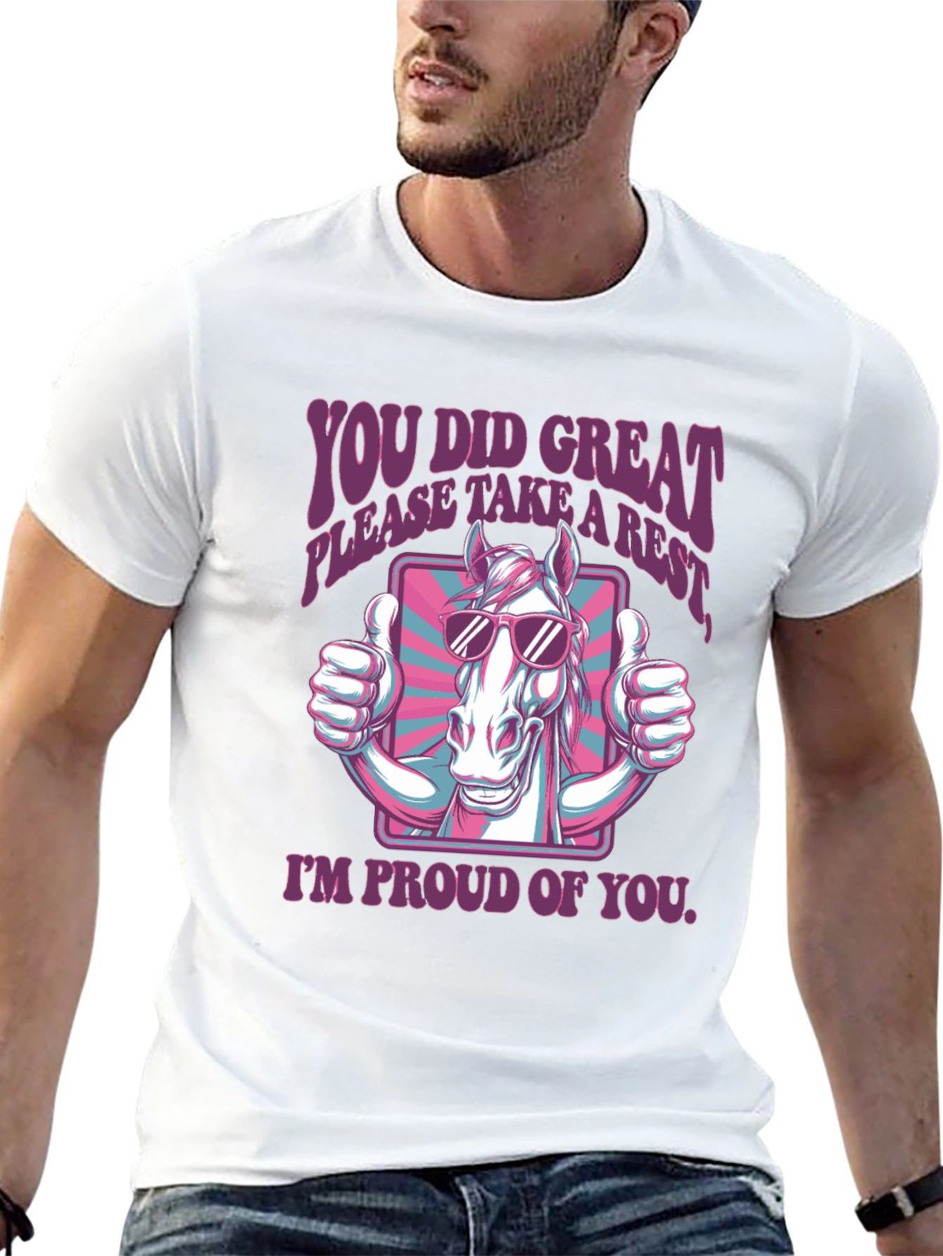 You Did Great Horse T-Shirt