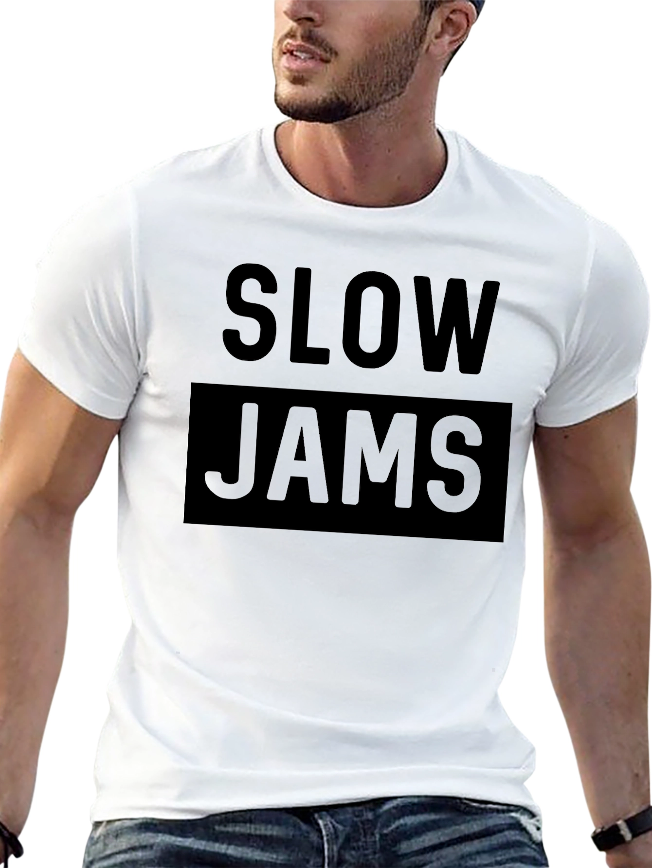 Slow Jams Graphic T-Shirt - Soft Cotton Tee