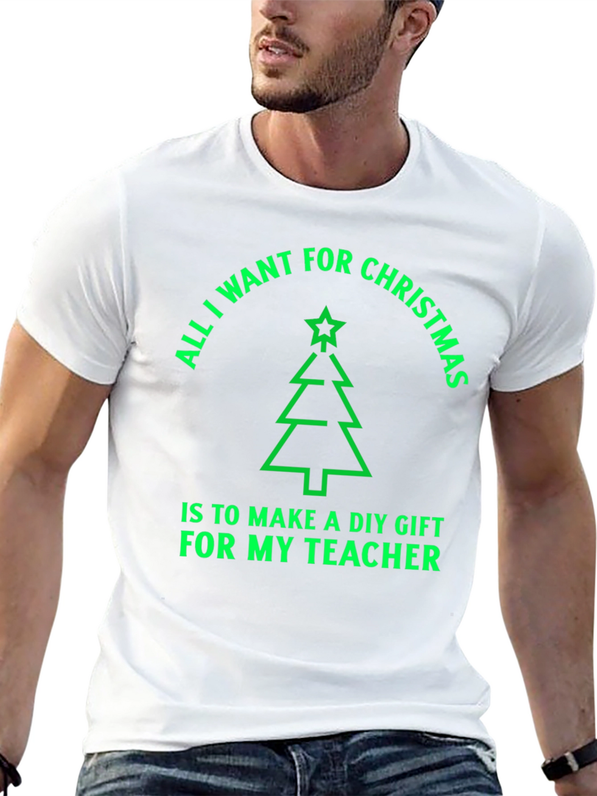 Christmas Teacher DIY Gift T-Shirt