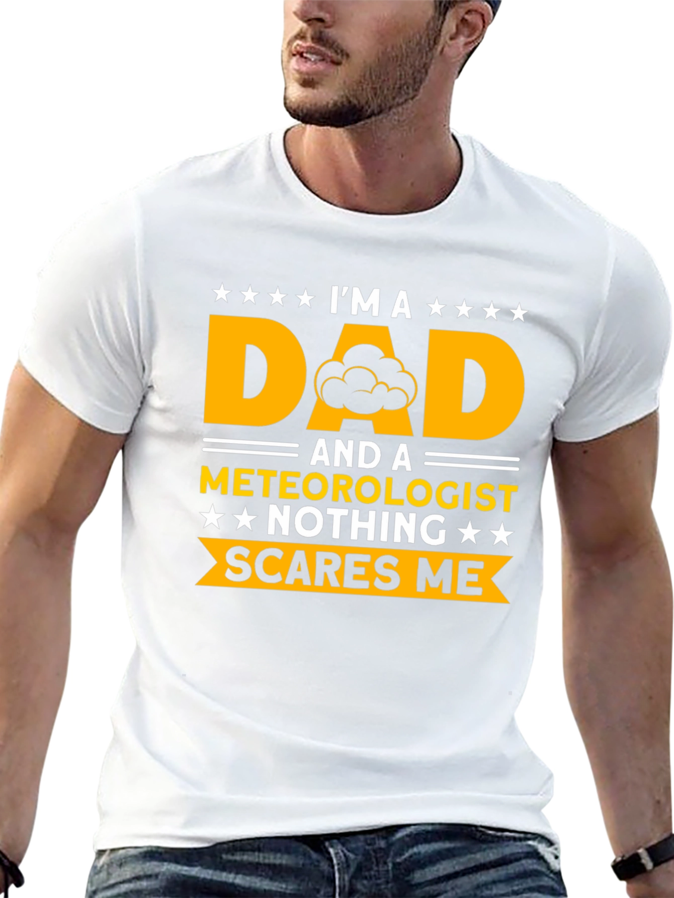 Dad Meteorologist Graphic T-Shirt
