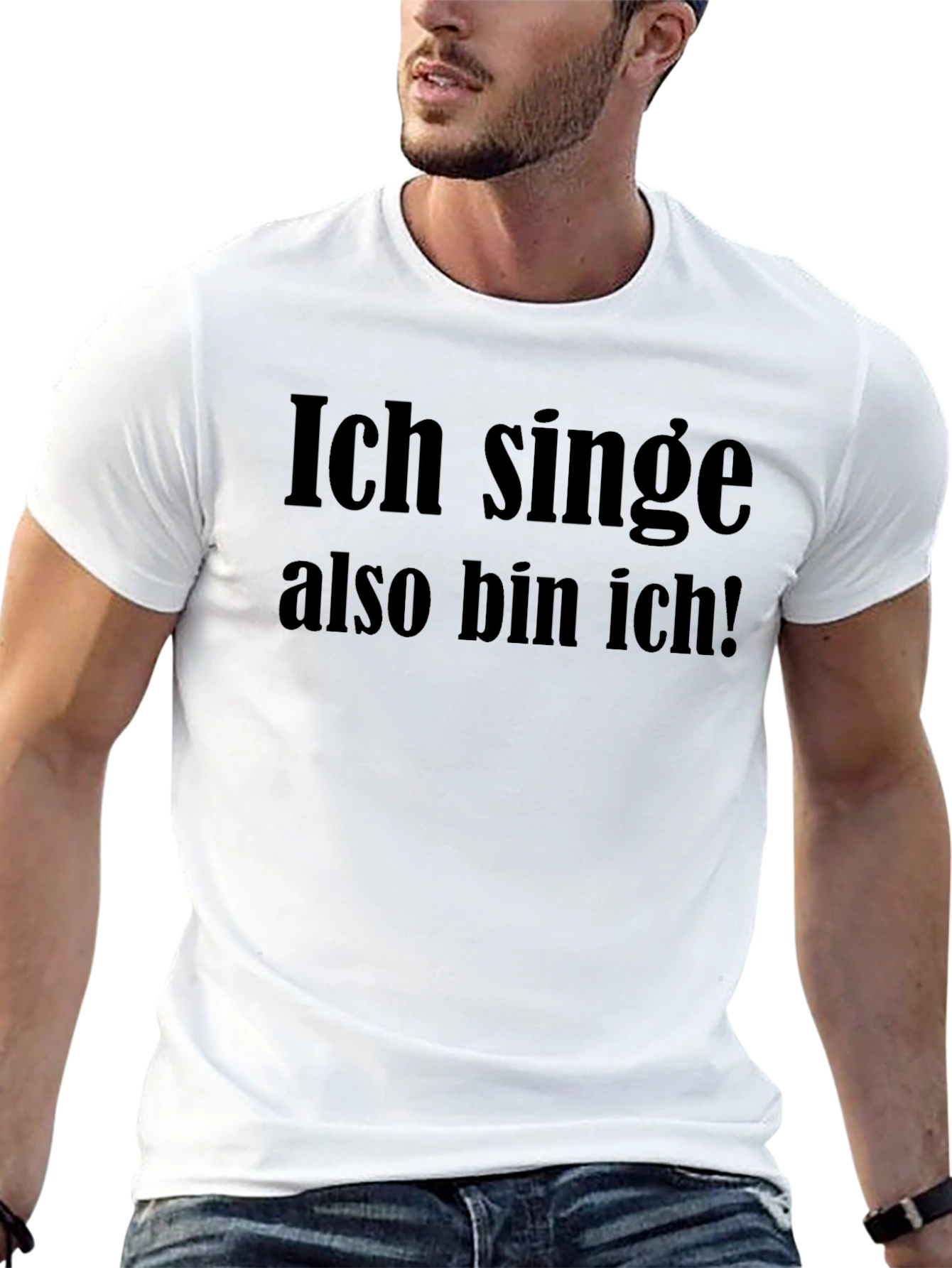 Ich Singe Also Bin Ich! Graphic Tee