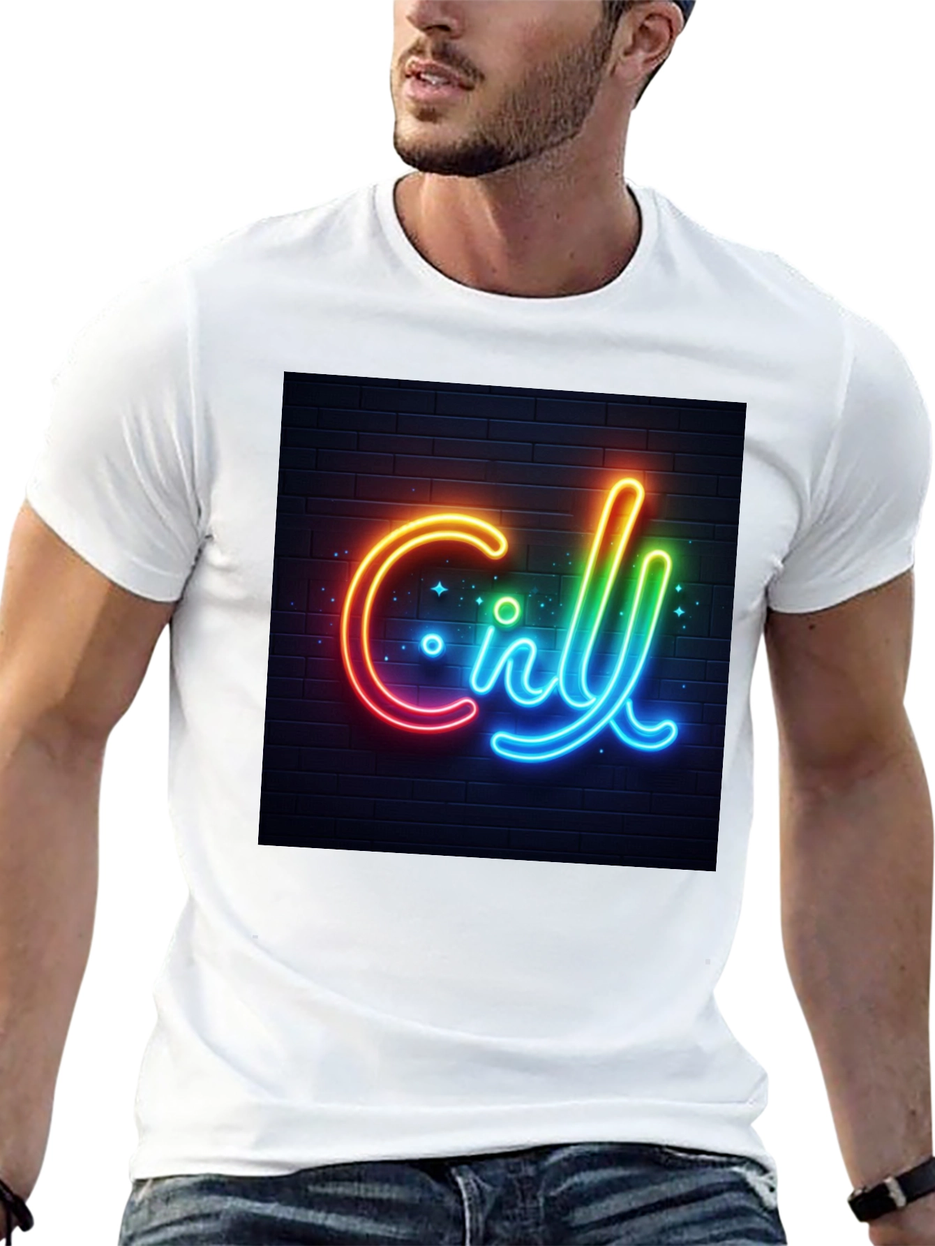 Chill Neon Graphic T-Shirt