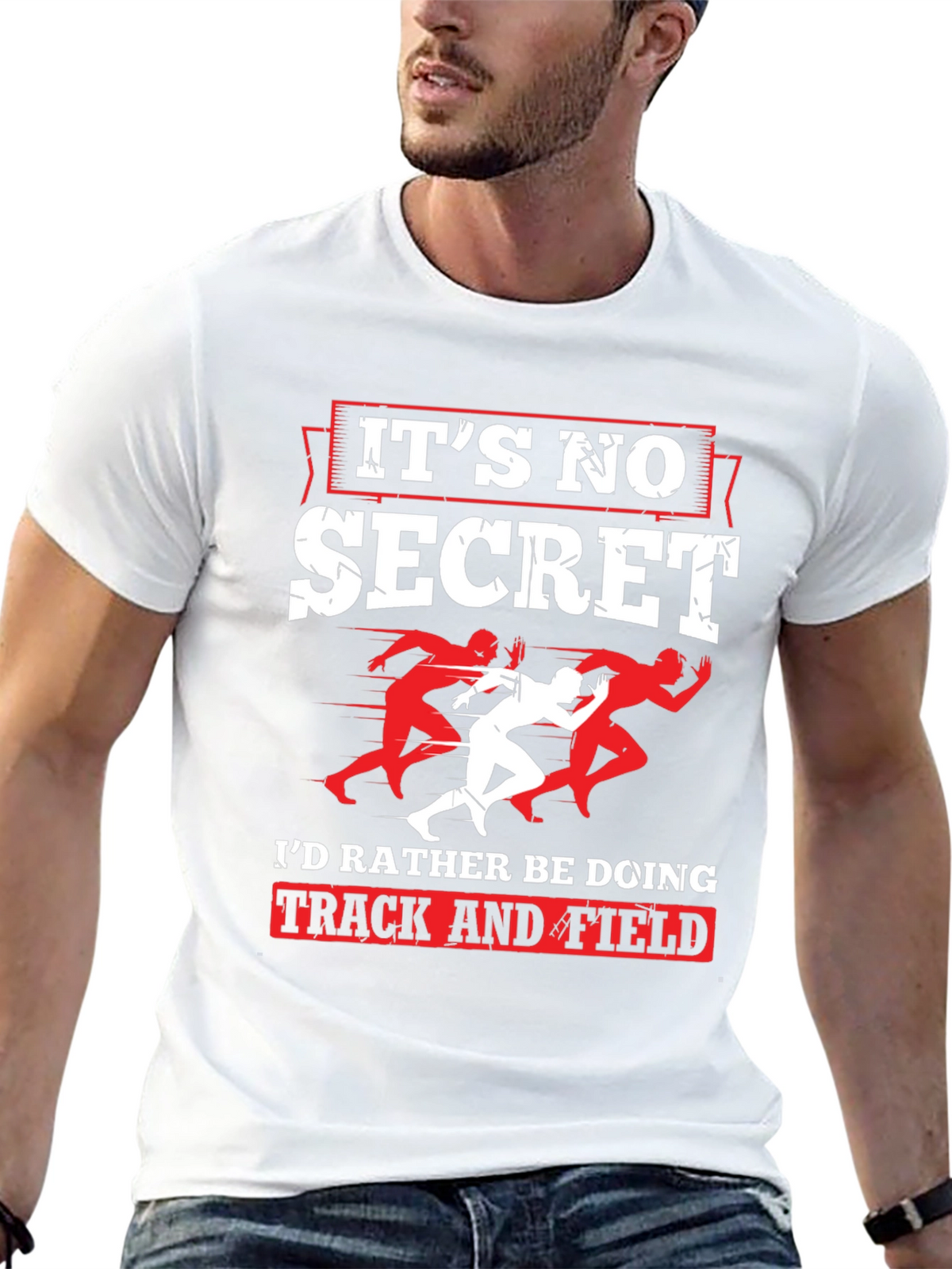 Track & Field Fan T-Shirt - Secrets Out!