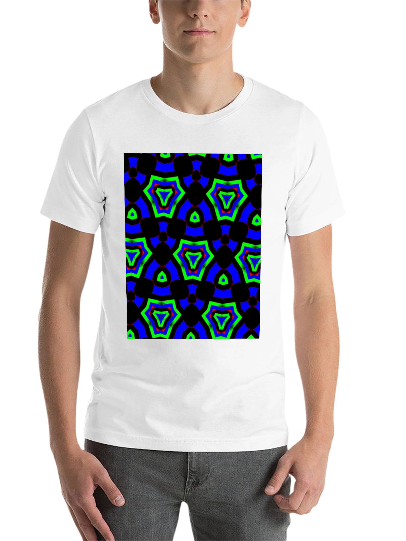Abstract Geometric T-Shirt