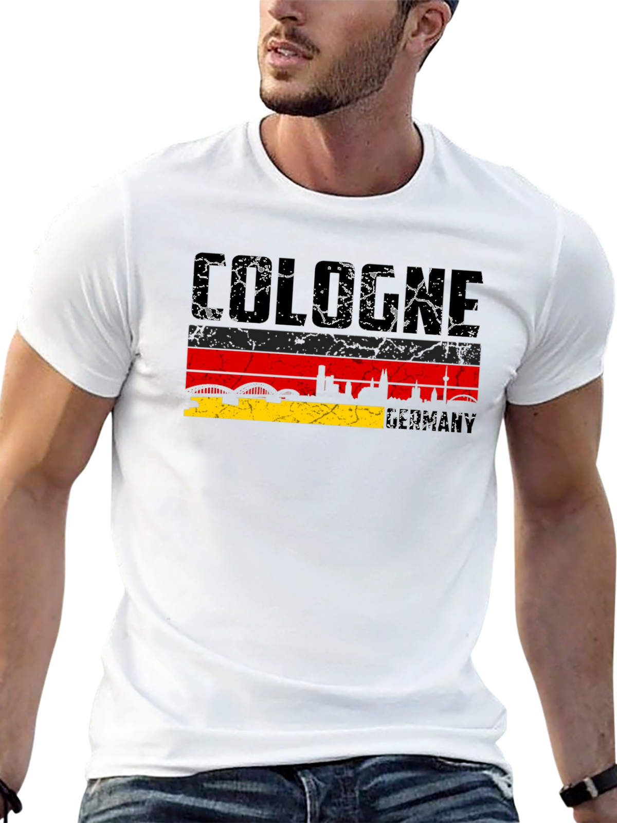 Cologne Germany Skyline T-Shirt