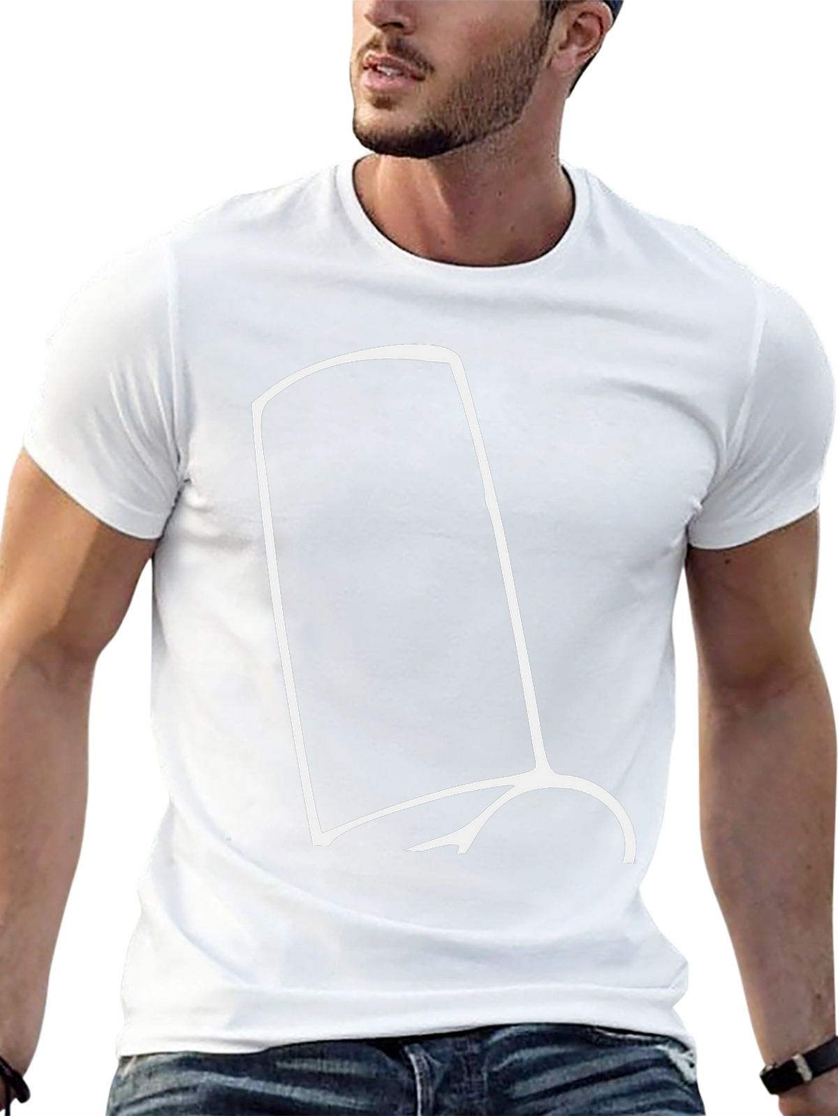 Chef Hat Graphic Black T-Shirt