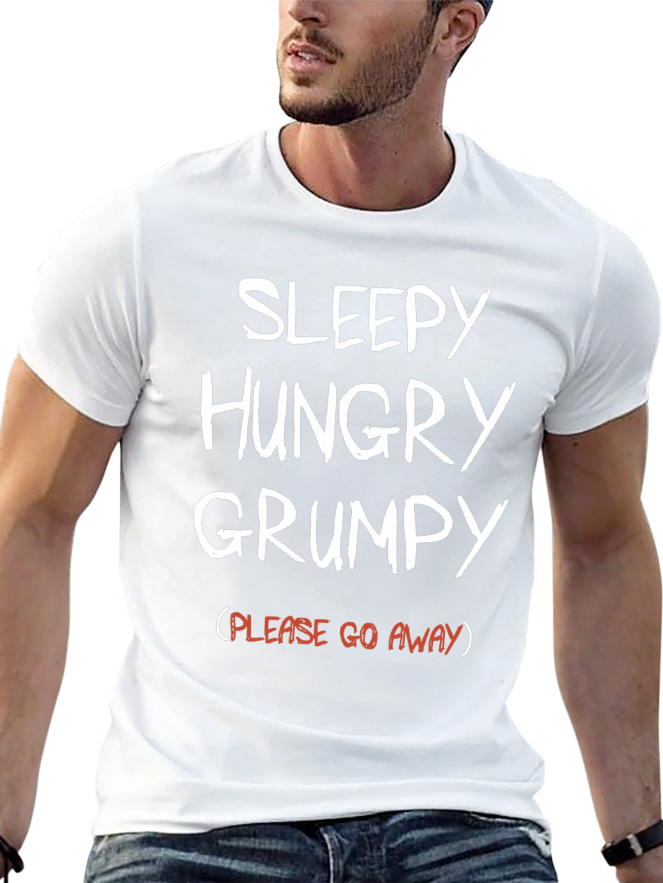 Sleepy Hungry Grumpy Graphic Tee