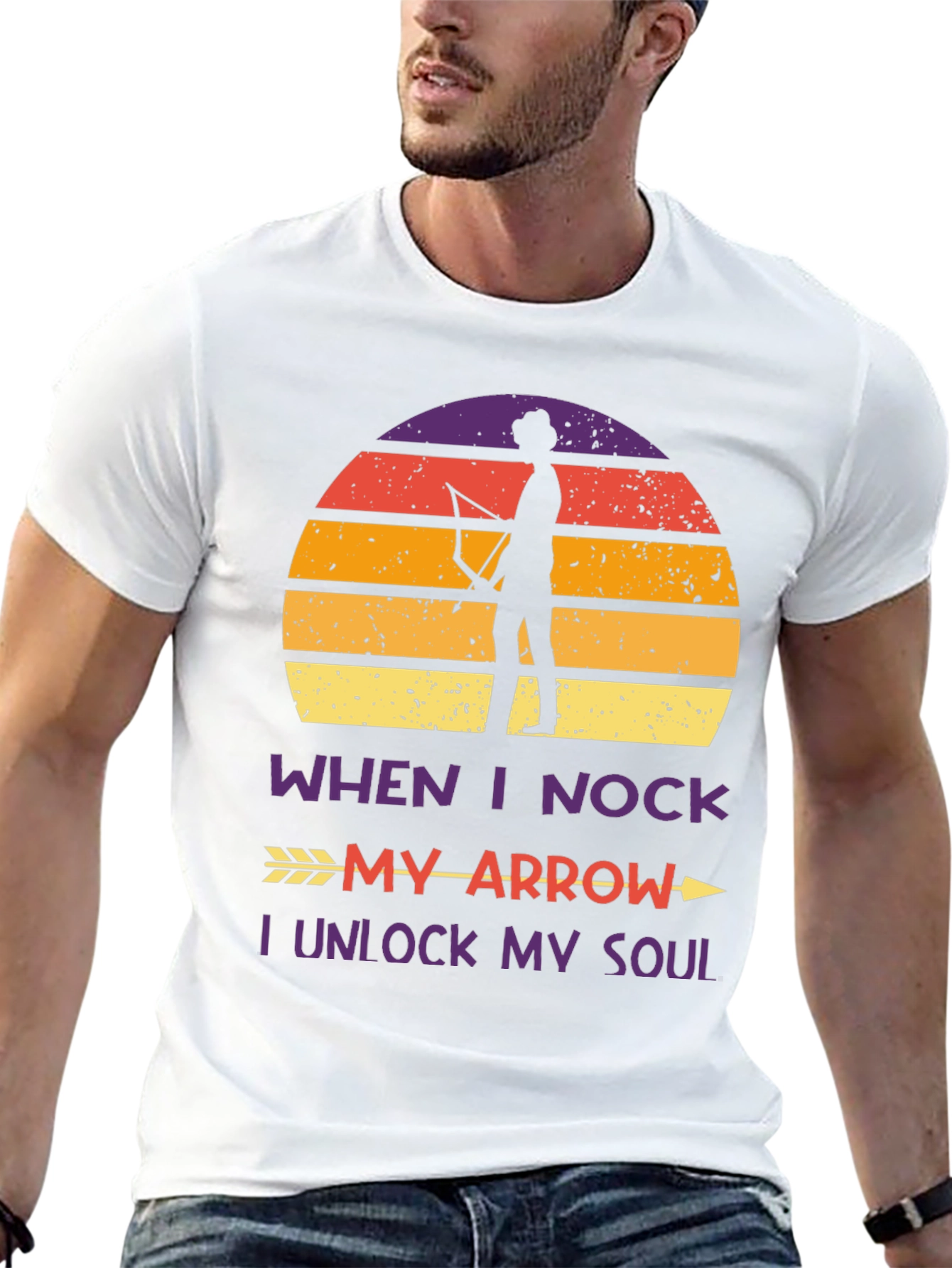 Archery Soul T-Shirt - When I Nock My Arrow