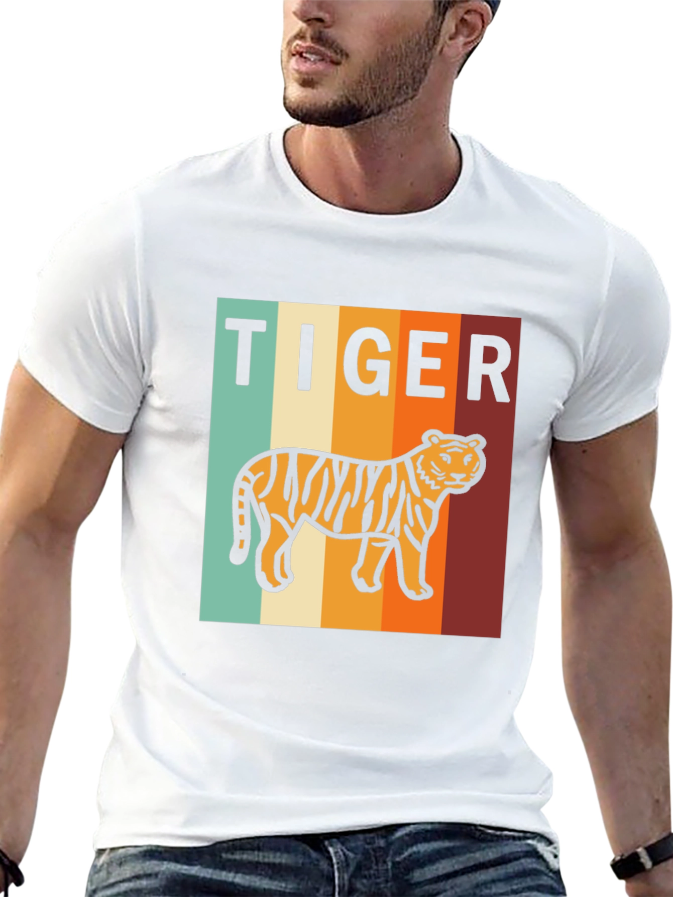 Retro Tiger Graphic Tee