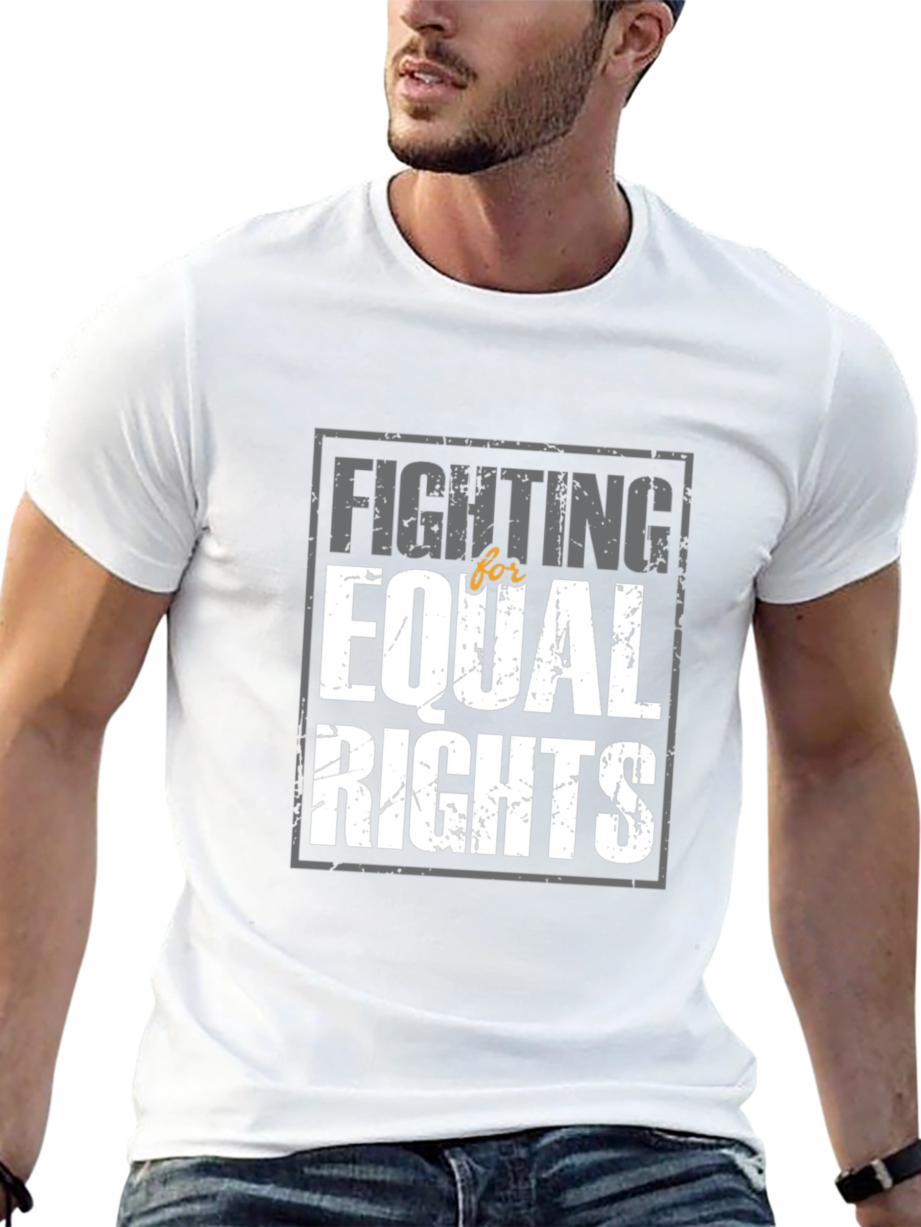 Fighting for Equal Rights Graphic T-Shirt