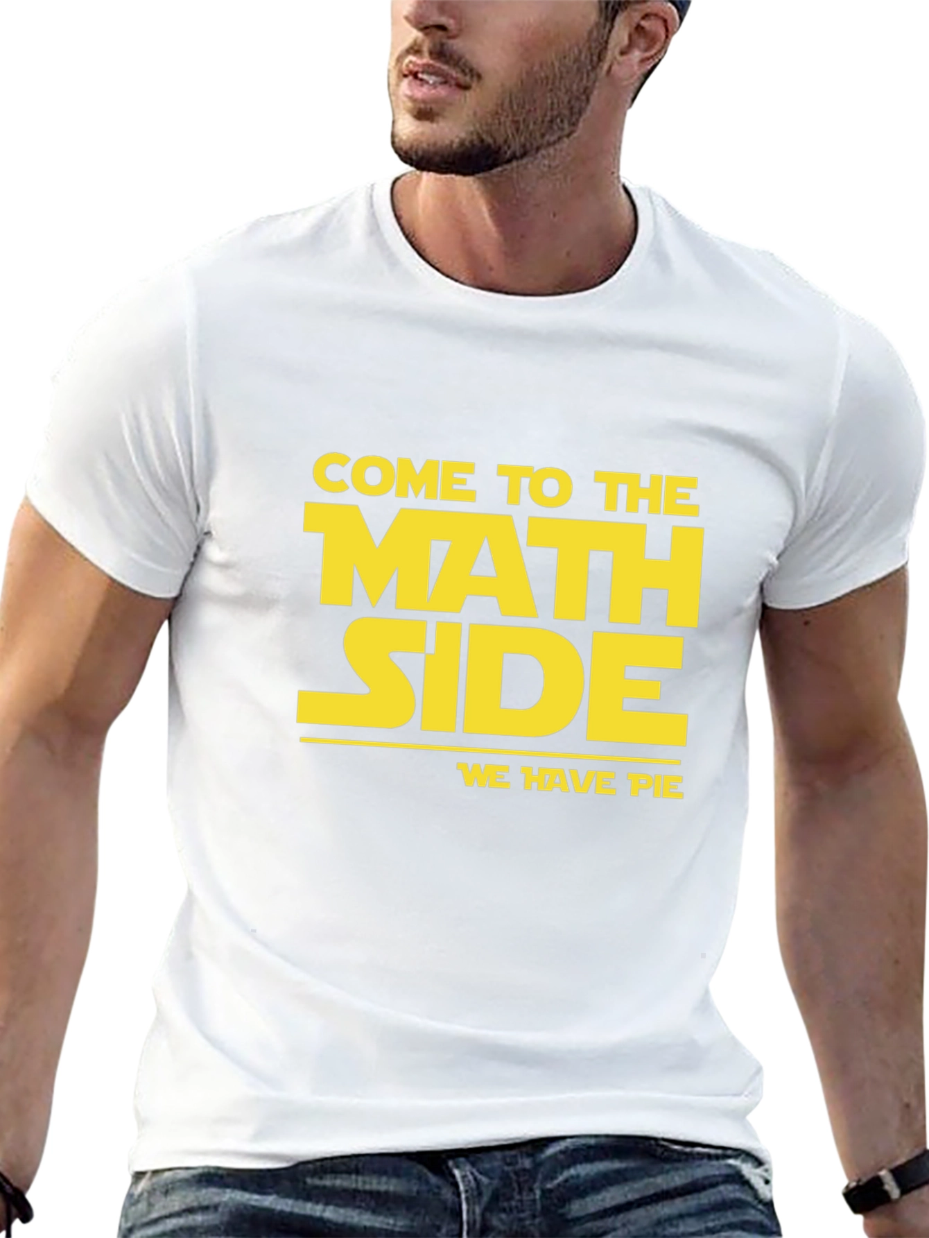 Math Side Pie T-Shirt - Funny Geek Tee