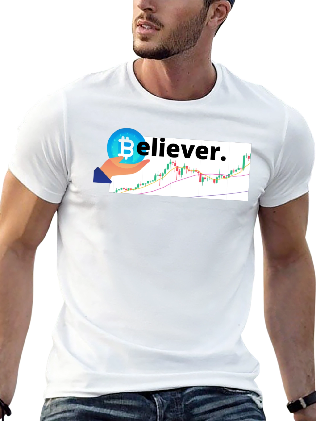 Bitcoin Believer T-Shirt - Crypto HODL Tee
