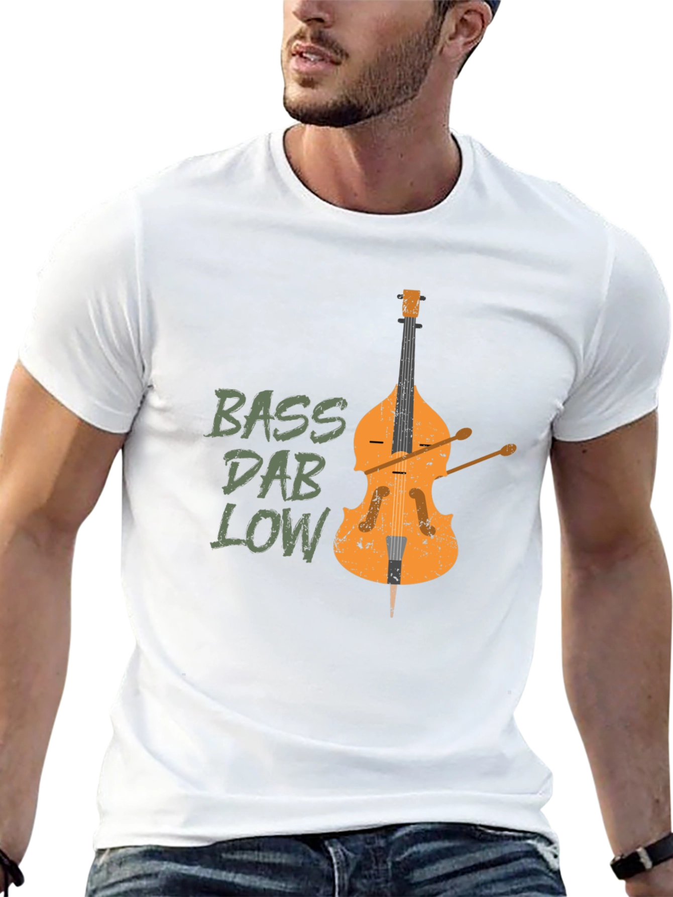 Bass Dab Low Black Graphic T-Shirt