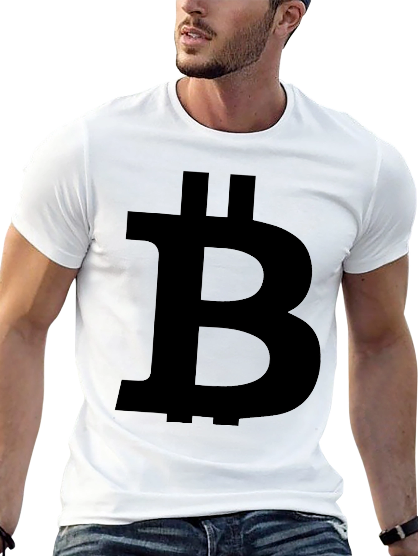 Bitcoin Logo T-Shirt - Crypto Currency Tee