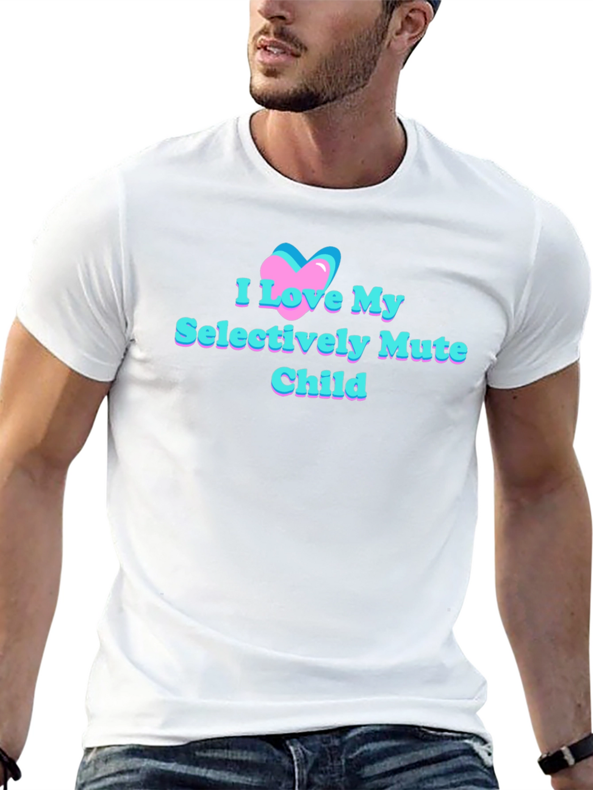 I Love My Selectively Mute Child Tee
