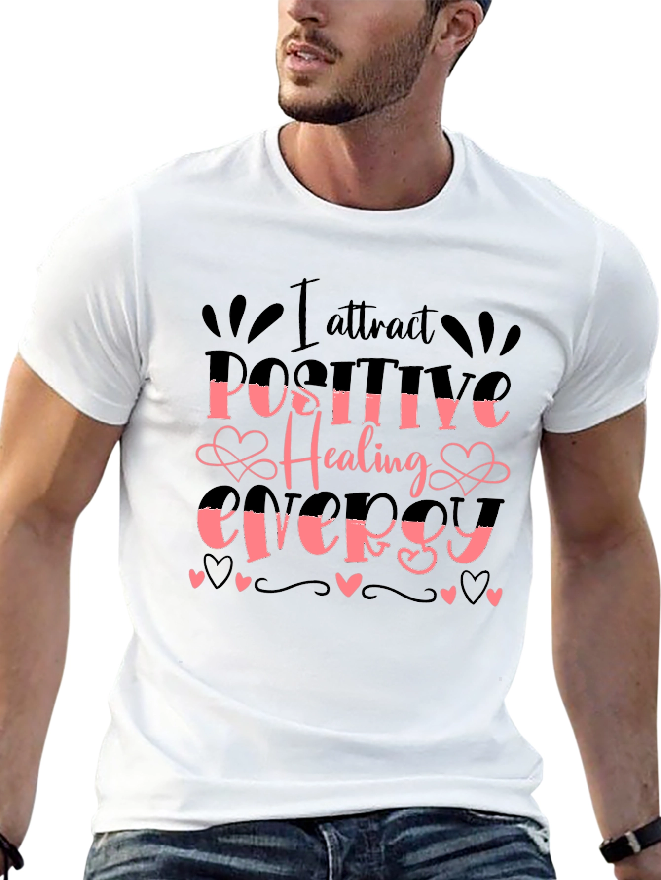 Positive Healing Energy Graphic Tee