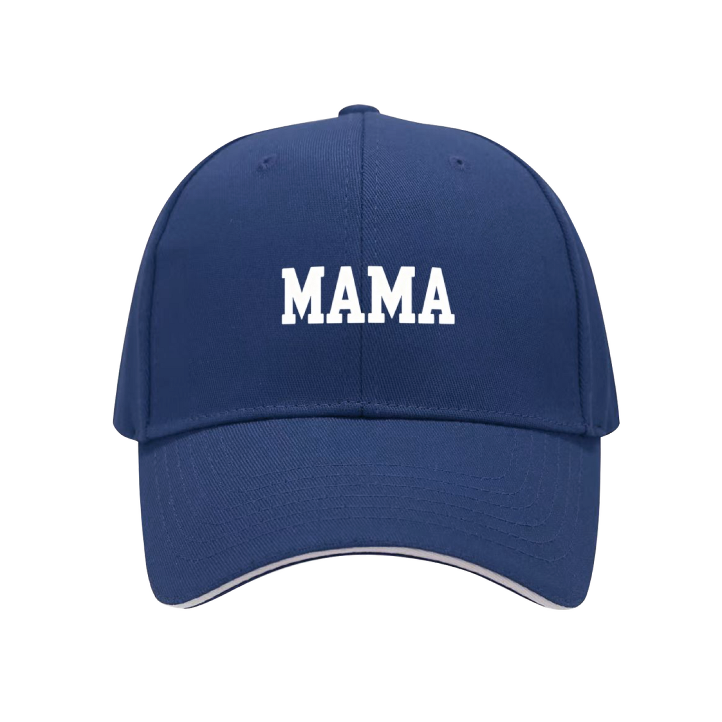 Vintage Bold MAMA Letter Pink Sandwich Baseball Cap, Mom Gift Casual Hat