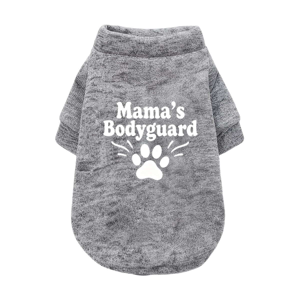 Mama¡¯s Bodyguard Paw Print Protector Dog Sweater