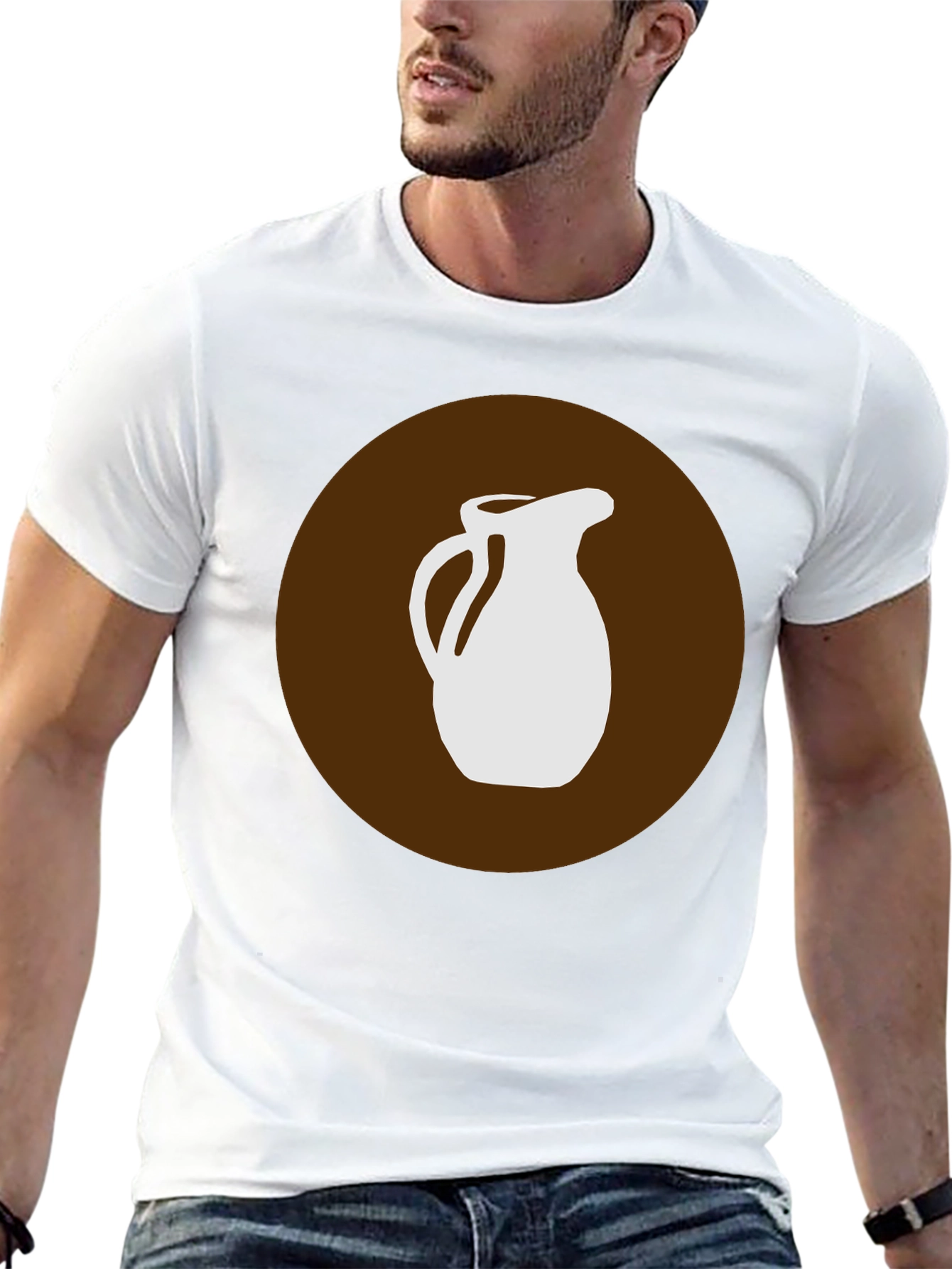 Pitcher Graphic Tee - Soft Cotton Blend