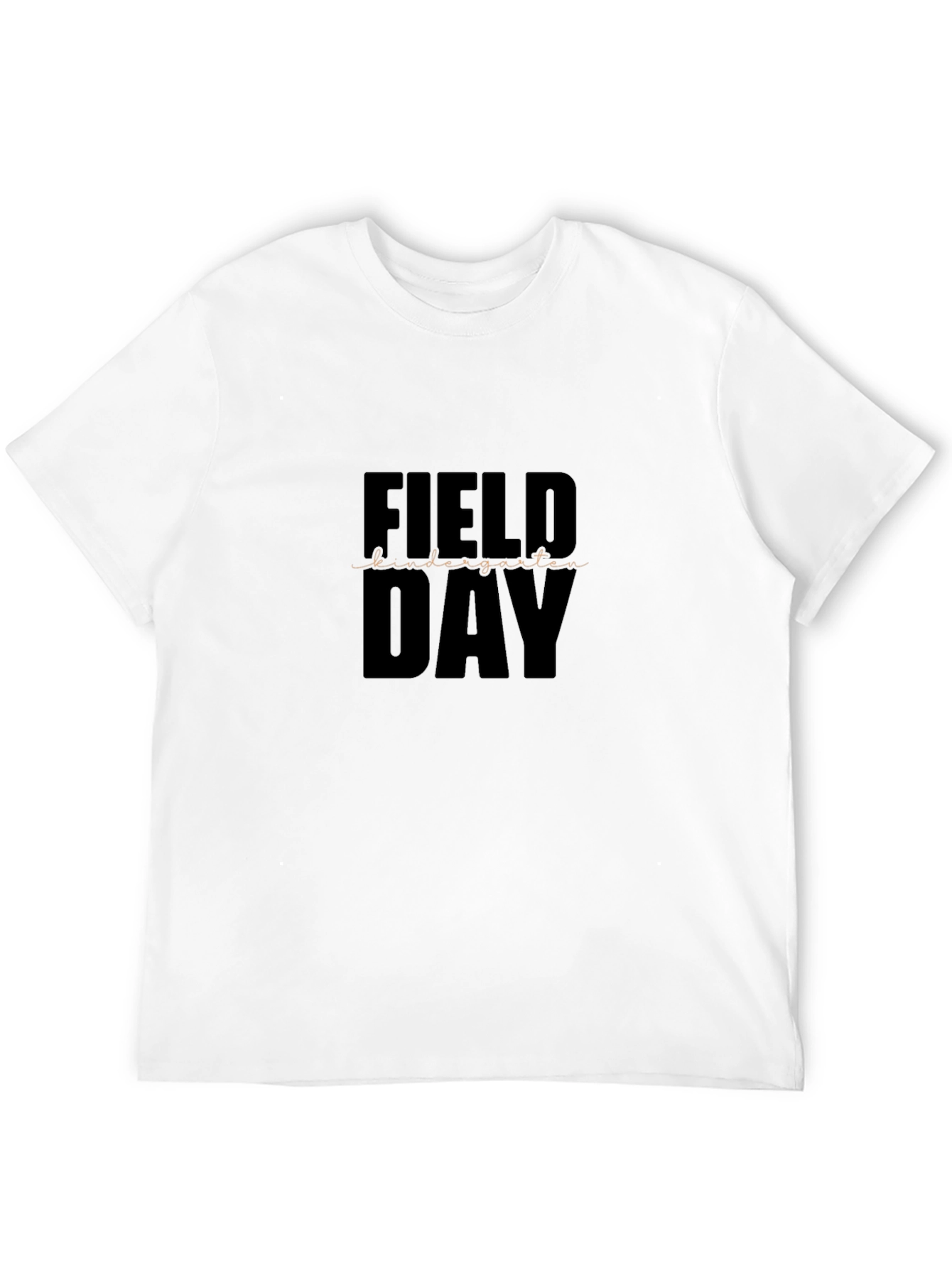 Kindergarten Field Day Black Tee Shirt