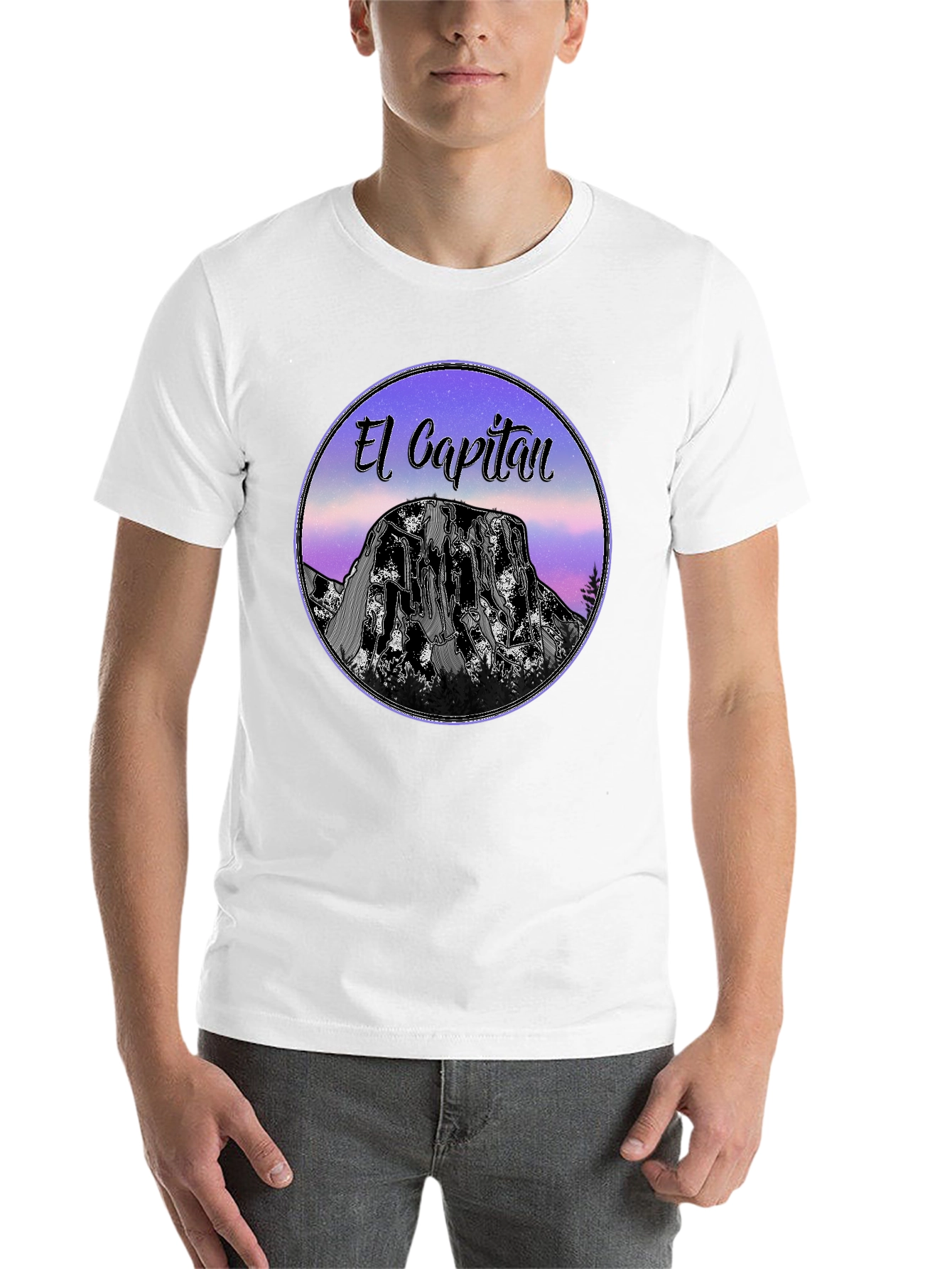 El Capitan Graphic T-Shirt - Black Cotton Tee