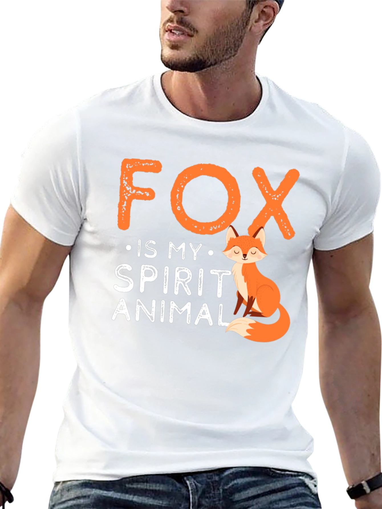 Fox Is My Spirit Animal Graphic Tee