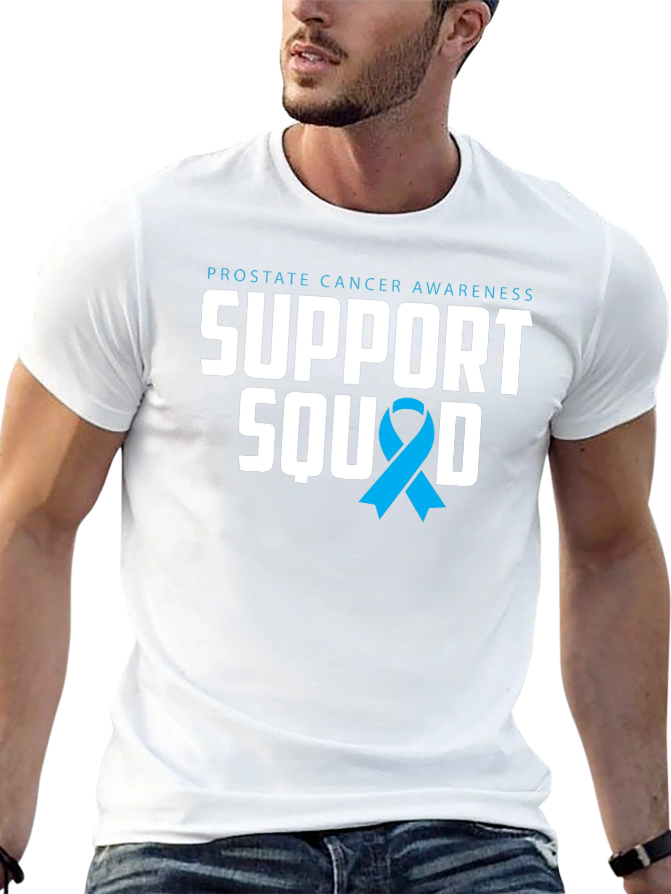 Prostate Cancer Awareness Support Squad T-Shirt