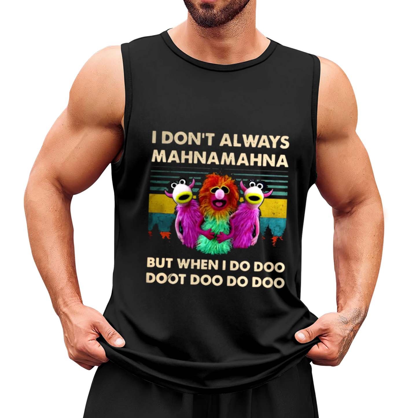 Vintage Mahna Mahna Muppet Retro Graphic Tank