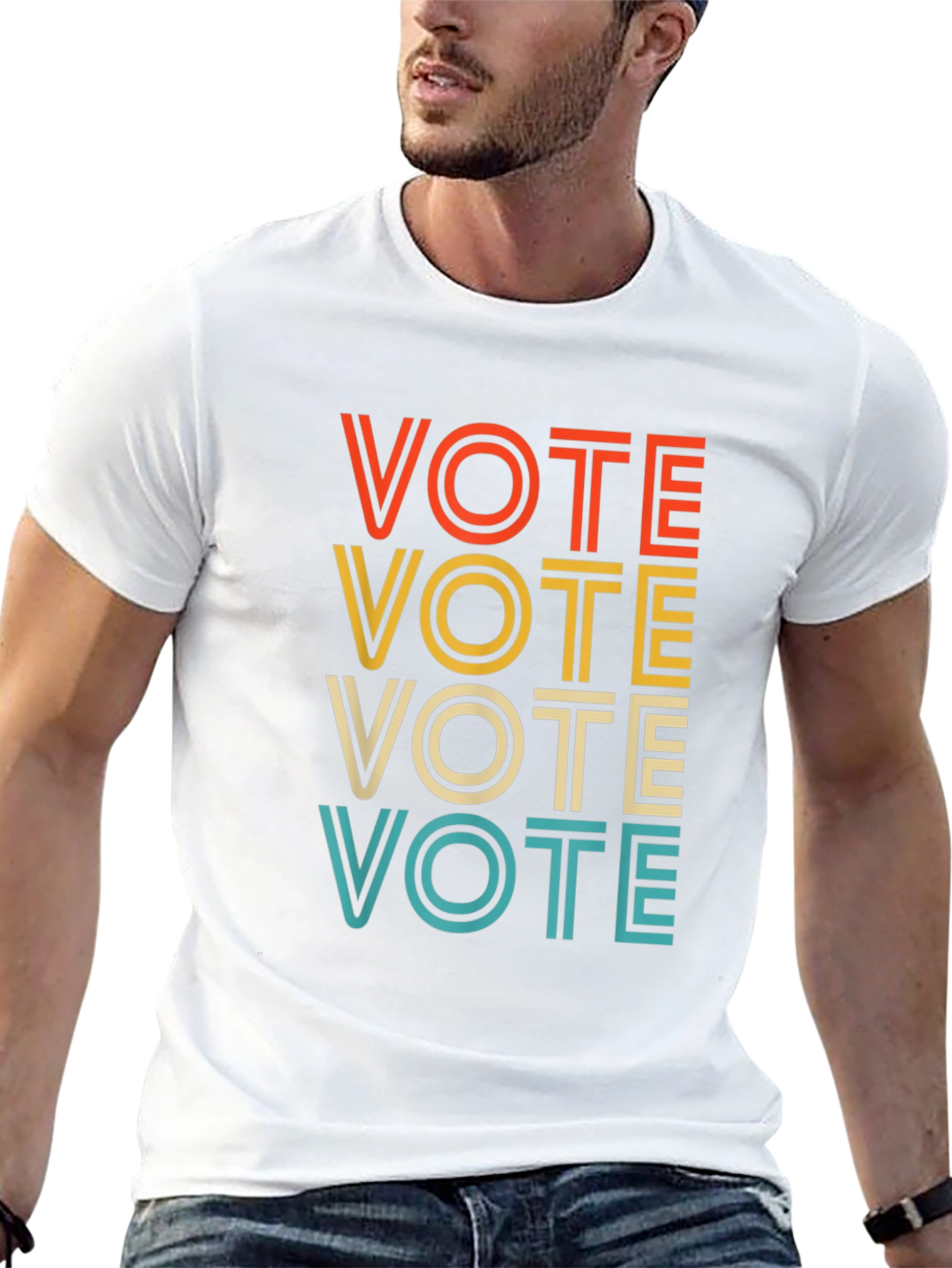 Retro Vote Graphic T-Shirt - Election Reminder Tee