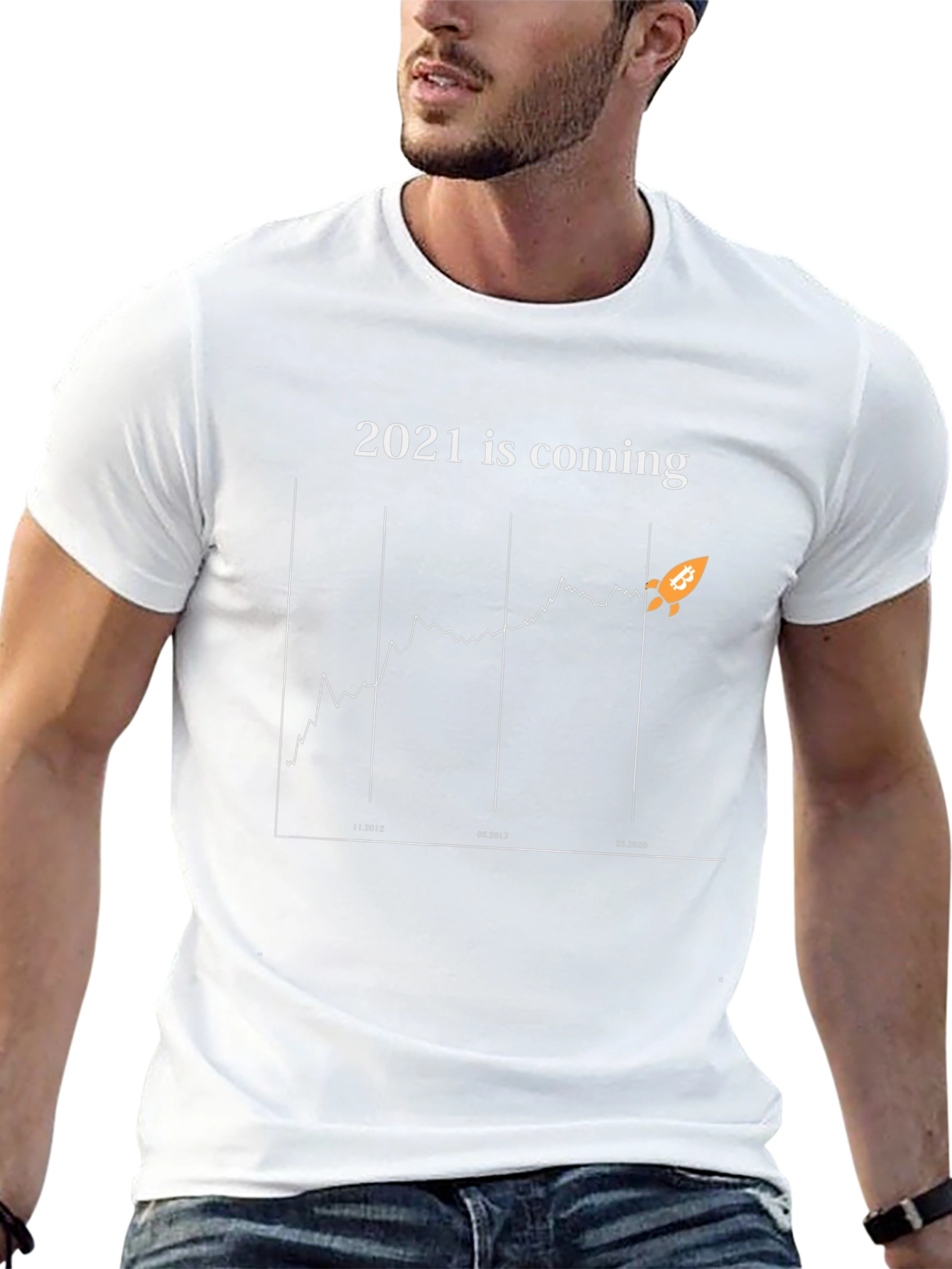 Bitcoin 2021 is Coming Graphic Tee
