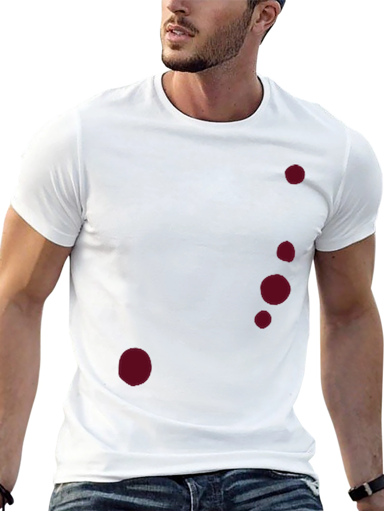 Mens Casual Black T-Shirt