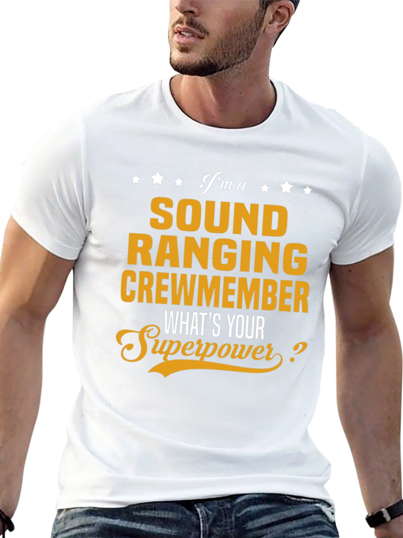 Sound Ranging Crewmember T-Shirt - Whats Your Superpower?