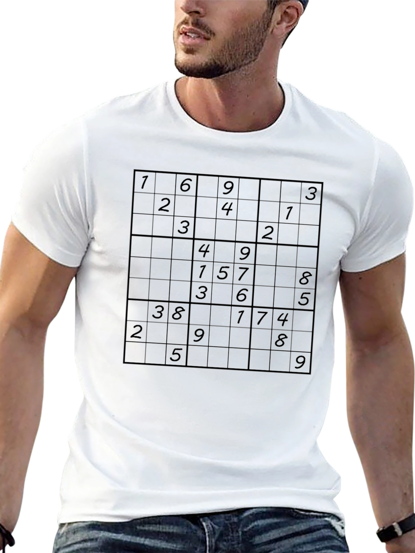 Sudoku Puzzle T-Shirt - Brain Teaser Tee