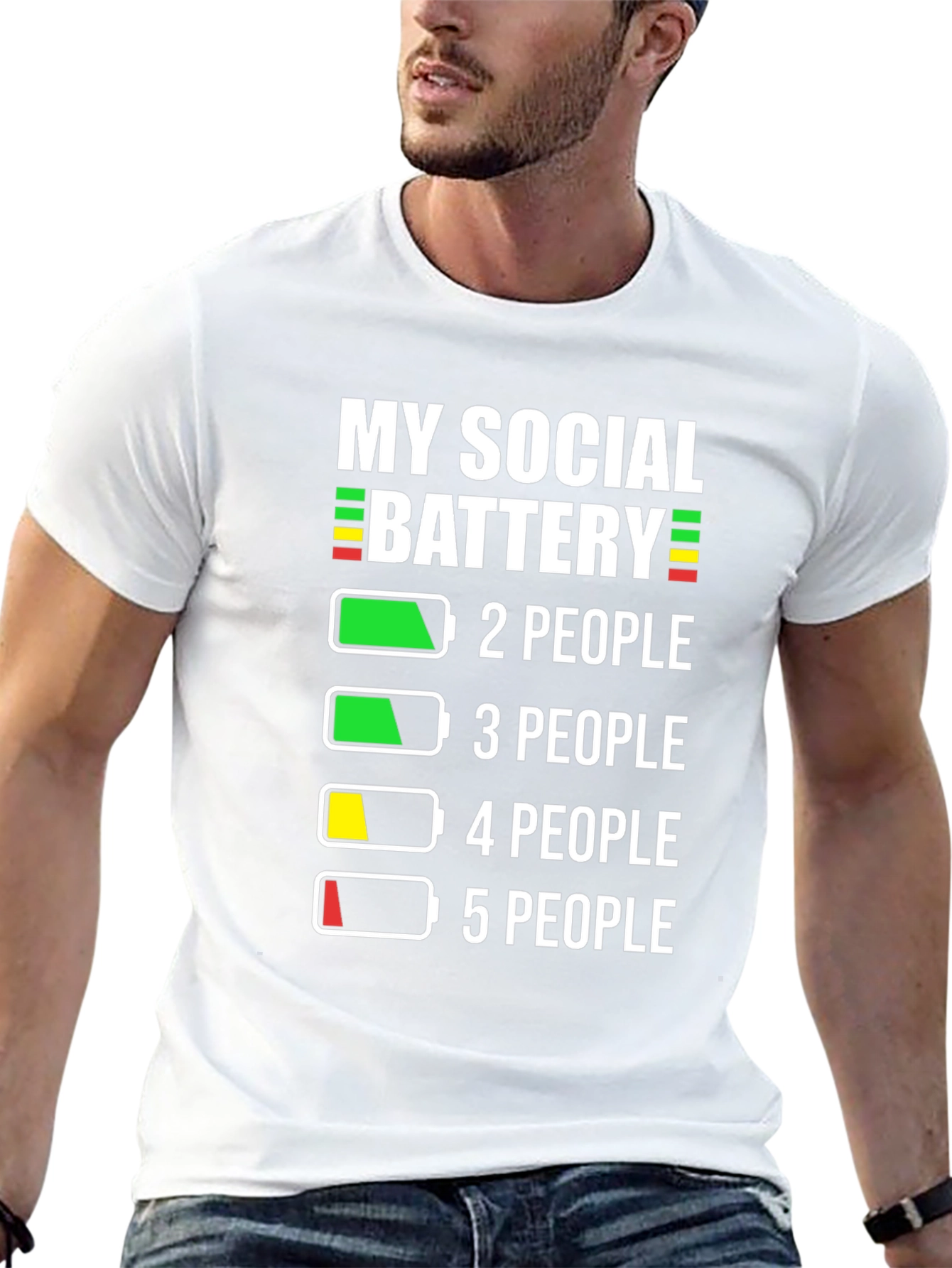 Social Battery Graphic T-Shirt