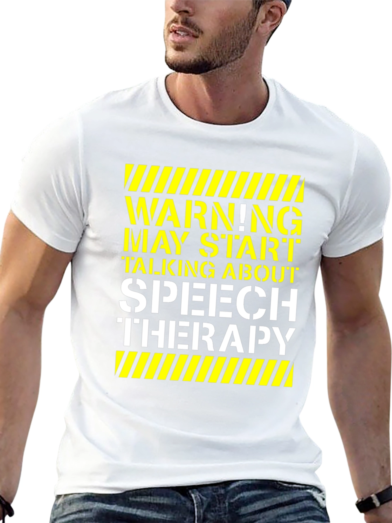 Speech Therapy T-Shirt - Warning May Start Talking