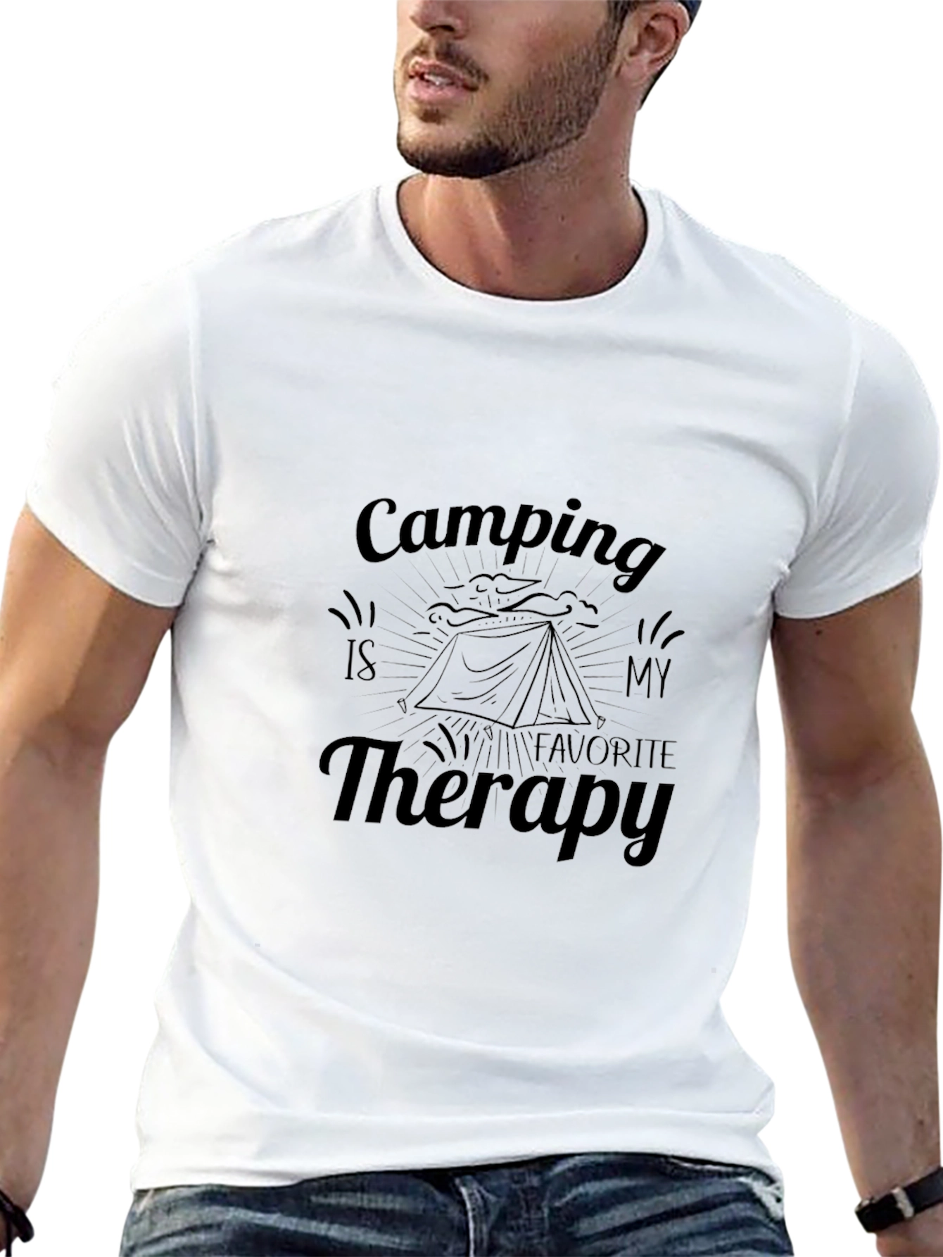 Camping is My Therapy T-Shirt