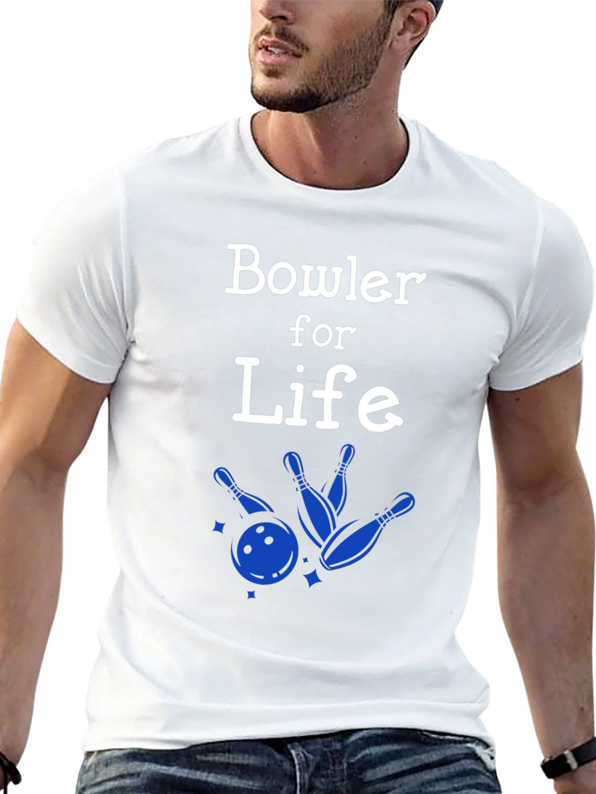 Bowler for Life Graphic T-Shirt