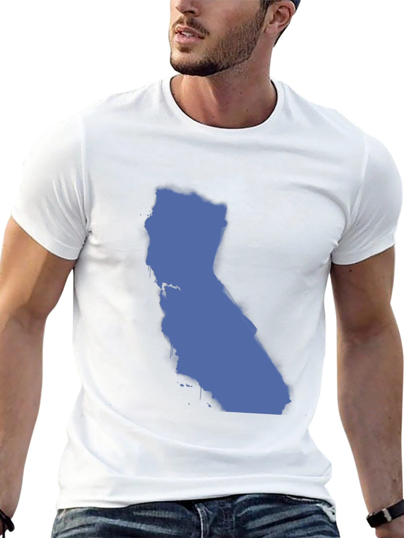 California State Outline Graphic T-Shirt