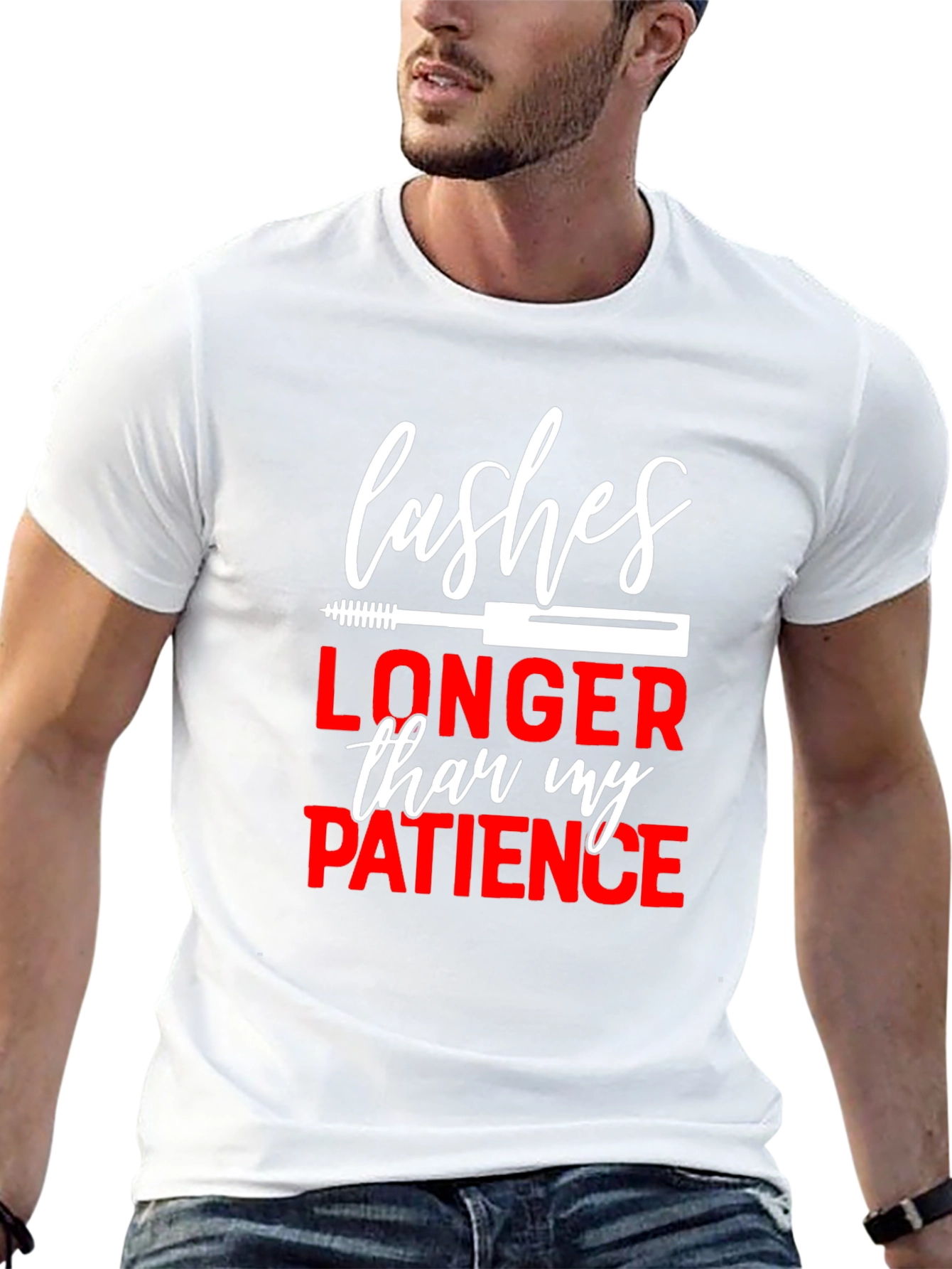 Lashes Longer Than My Patience Graphic Tee