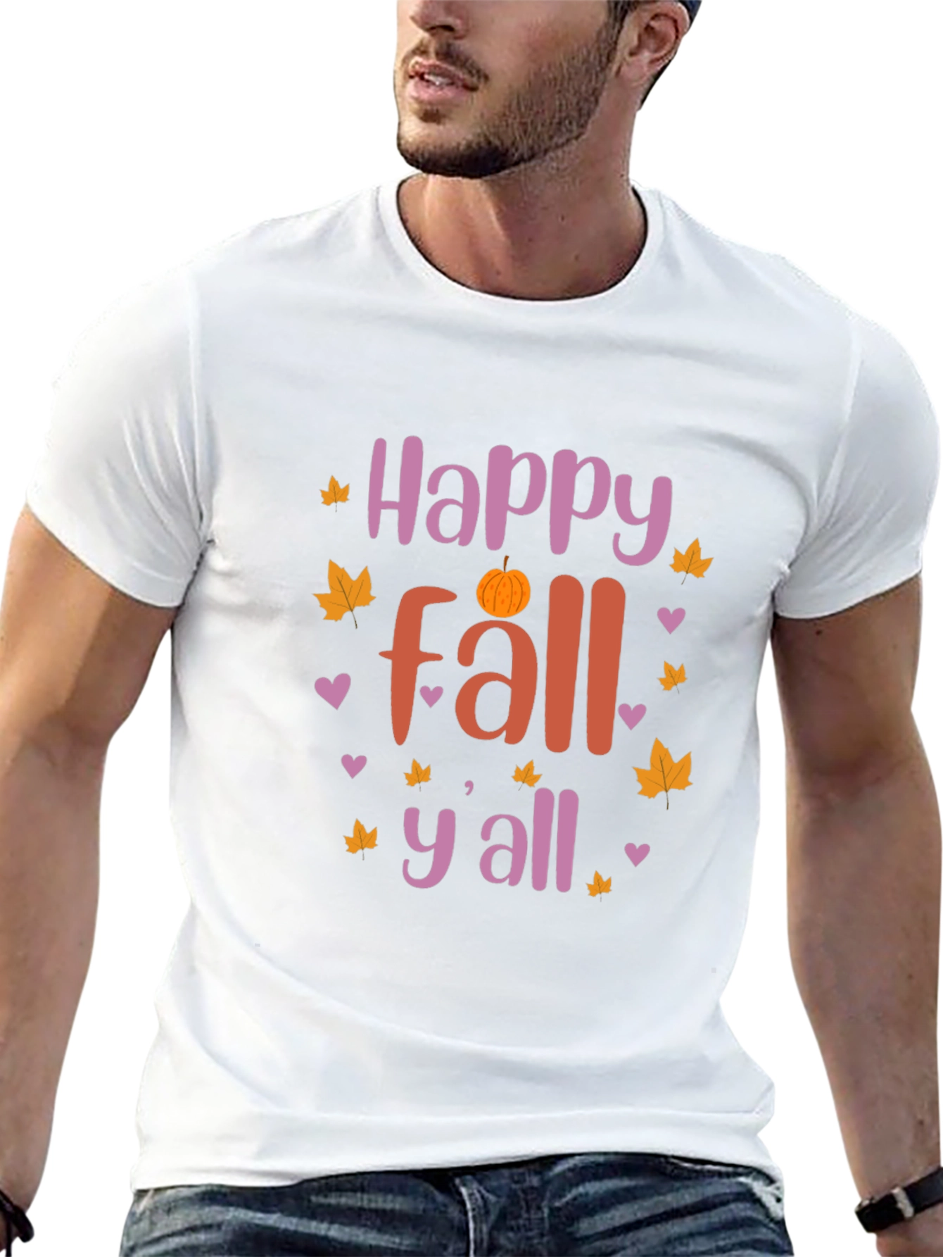 Happy Fall Yall T-Shirt - Autumn Season