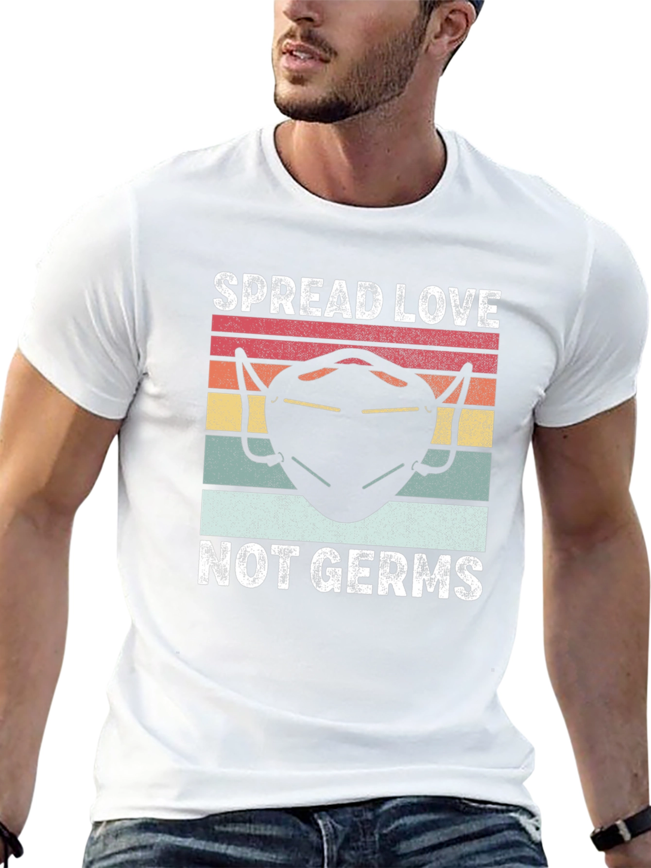 Spread Love Not Germs Tee