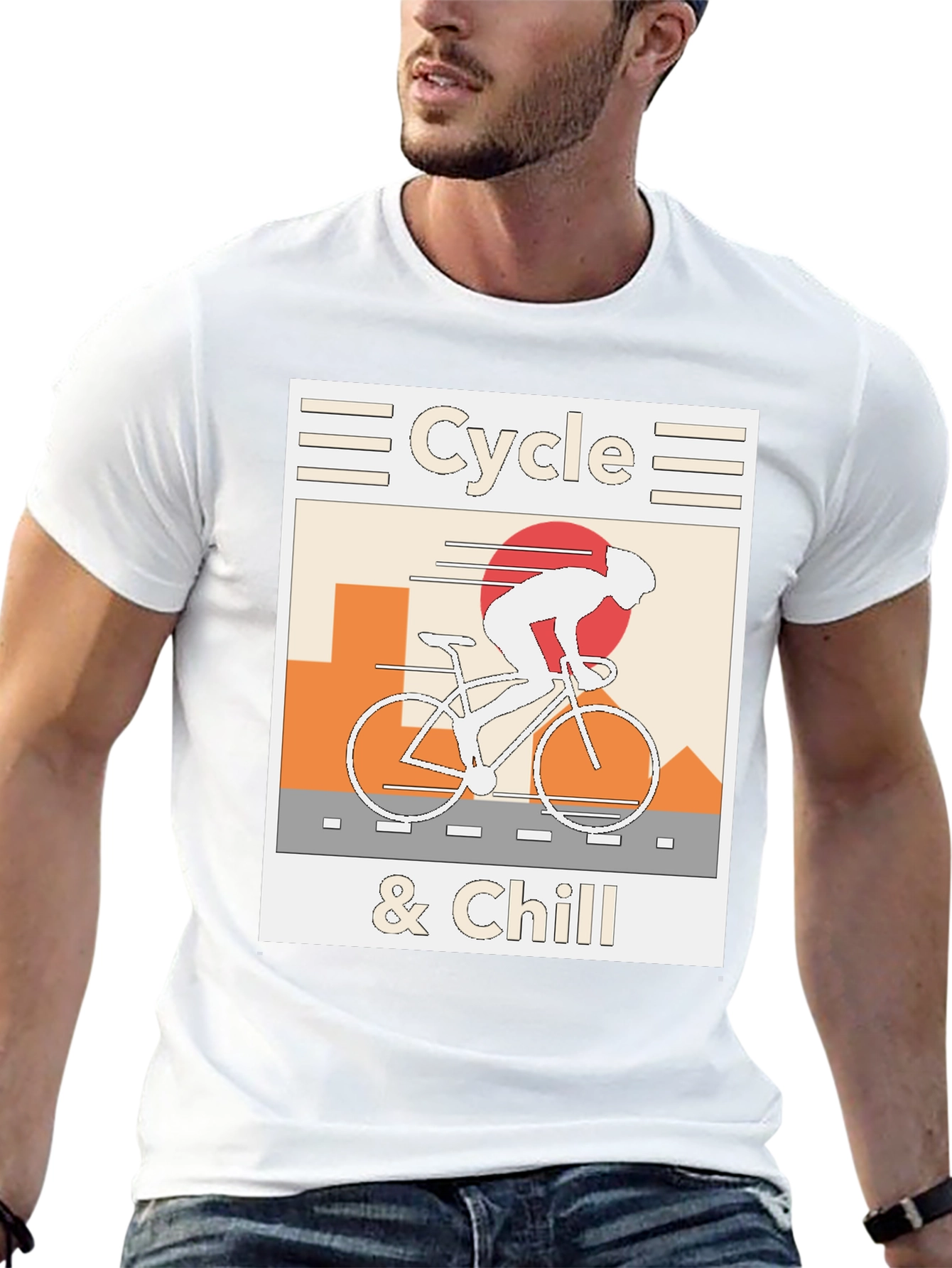 Cycle & Chill Graphic Tee