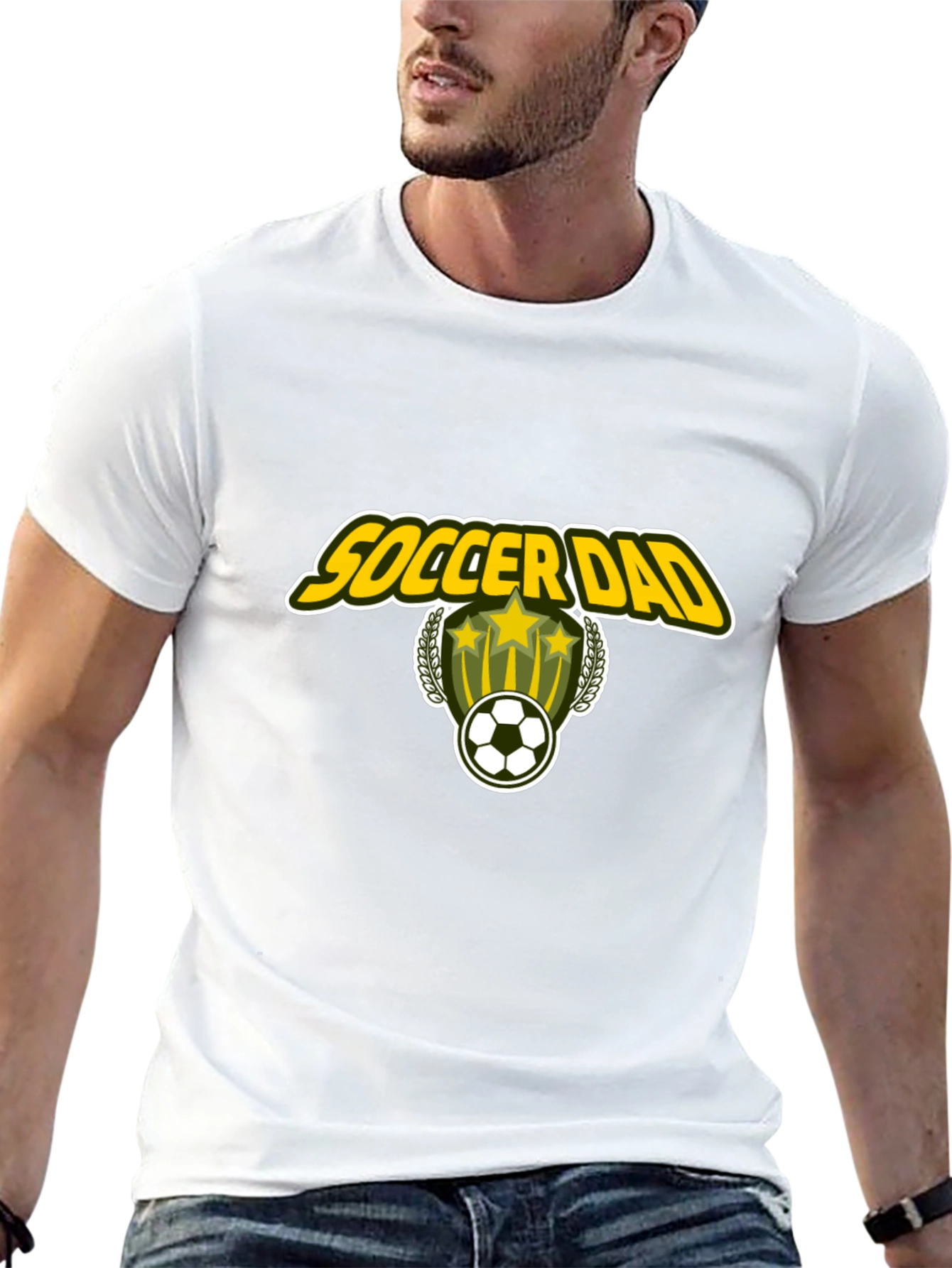 Soccer Dad Graphic Tee - Stylish Black T-Shirt