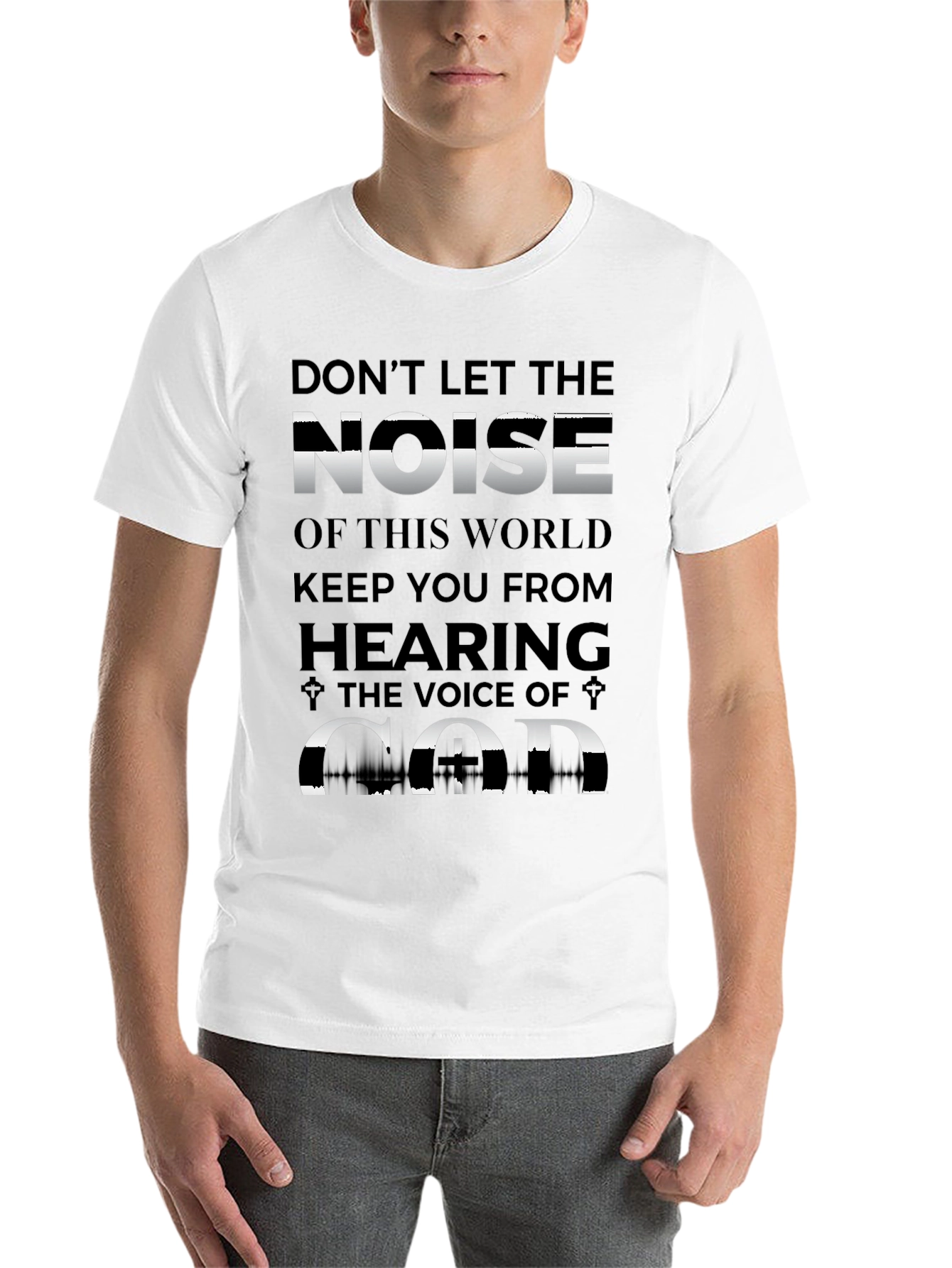 Dont Let Noise T-Shirt - Inspirational Graphic Tee