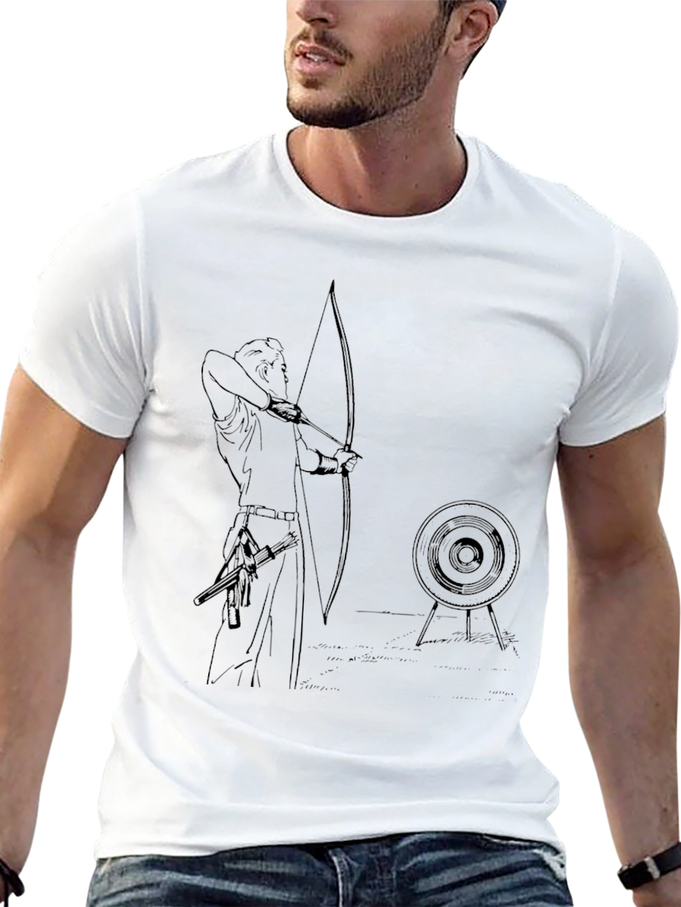 Archery T-Shirt - Archer Design