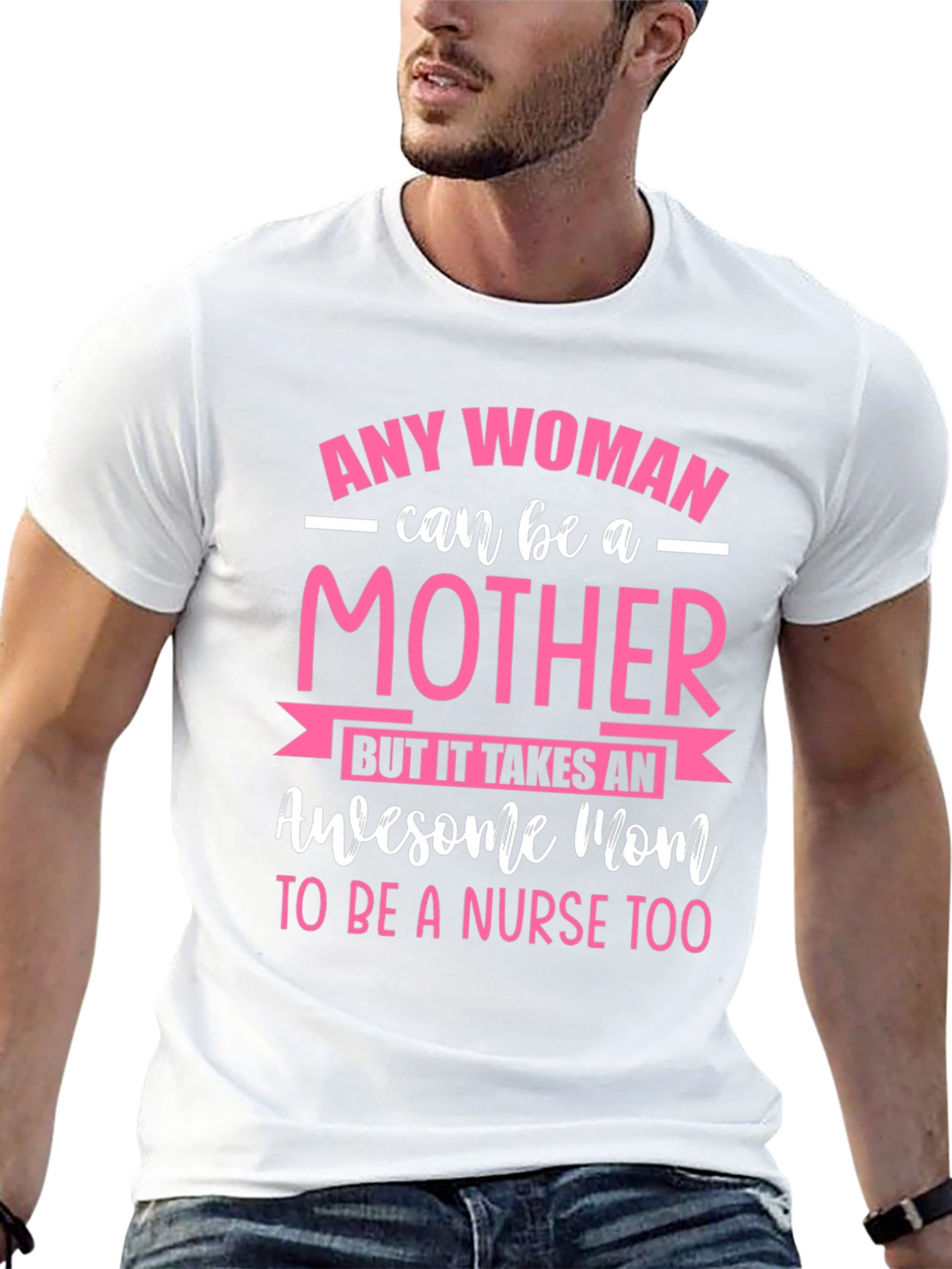 Awesome Mom Nurse T-Shirt